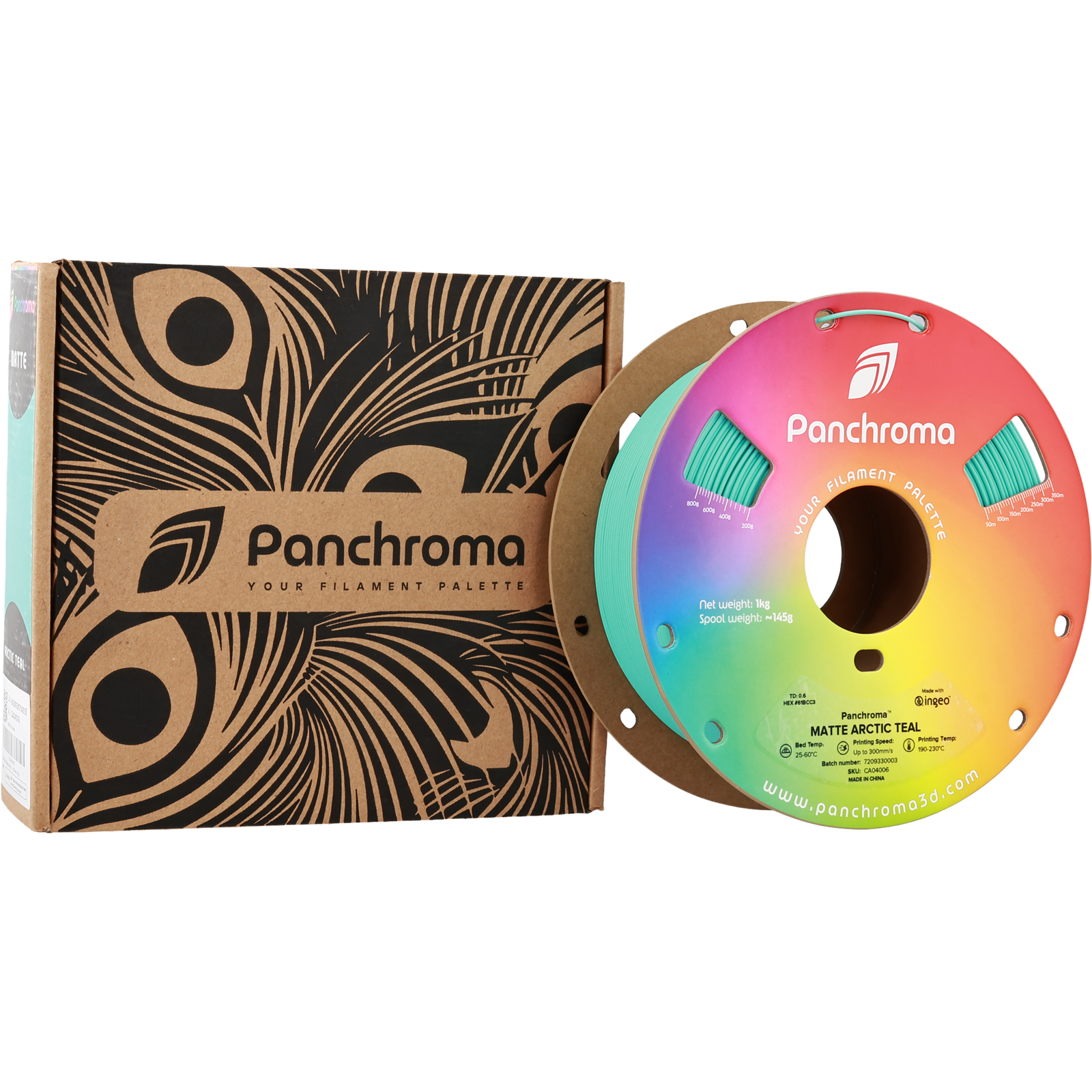 Panchroma™ Matte PLA- Arctic Teal