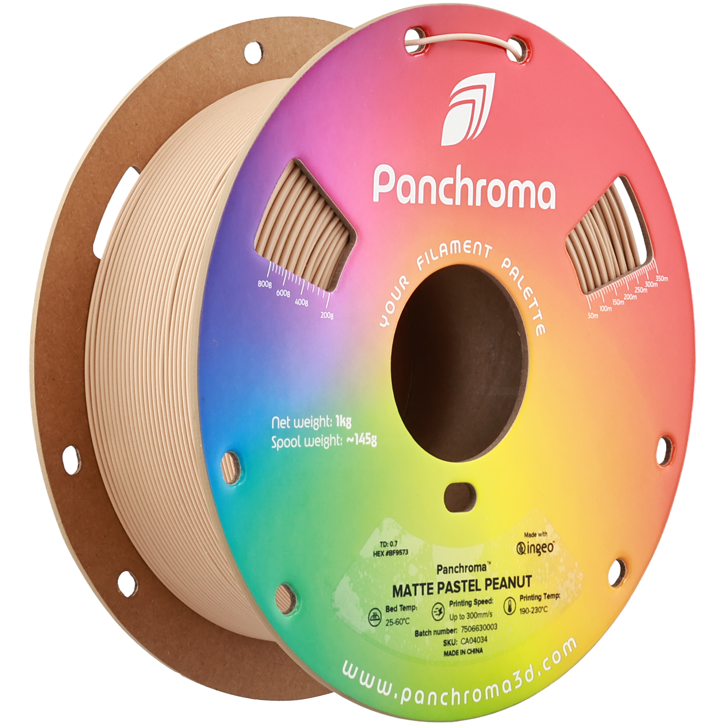 Panchroma™ Matte PLA- Pastel Peanut