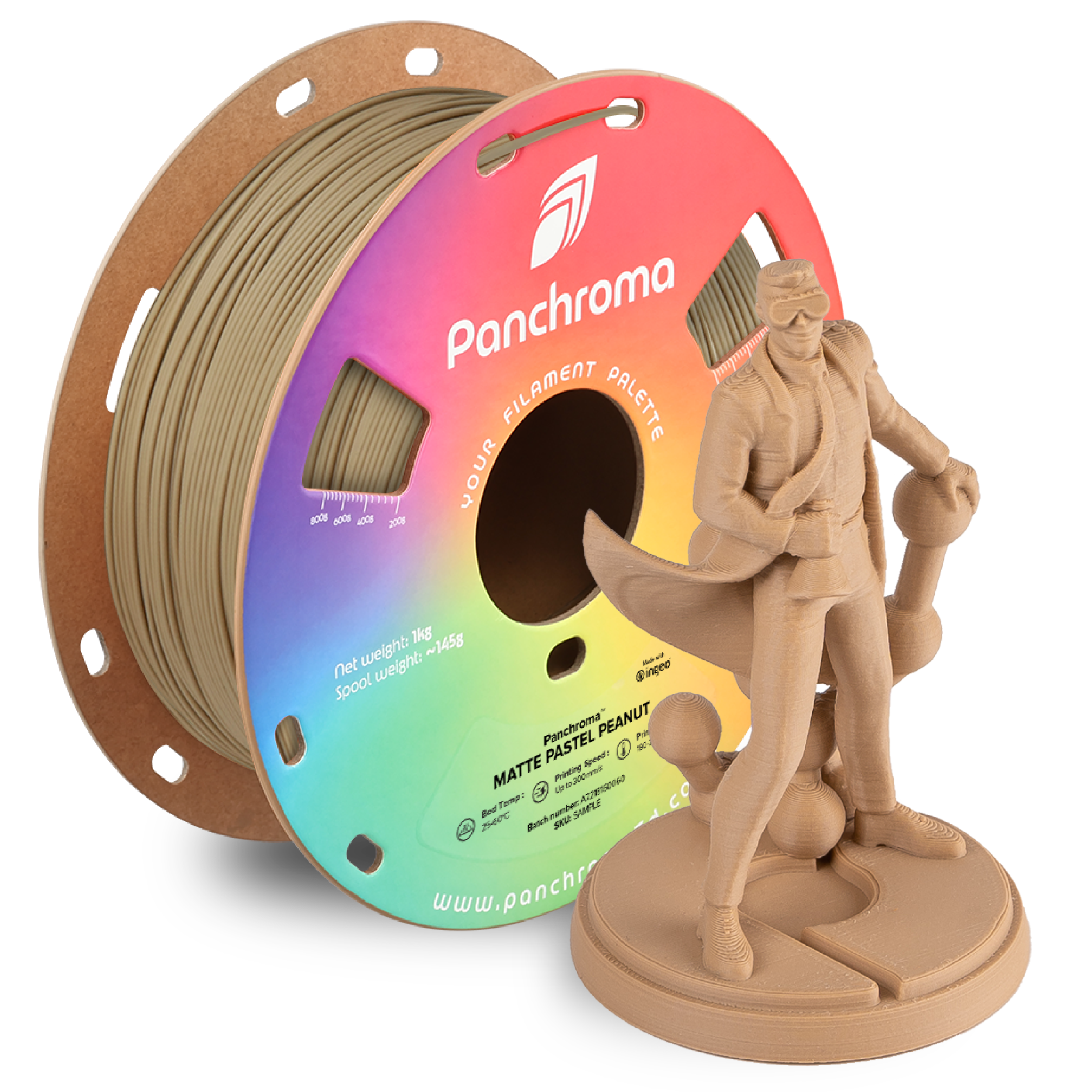 Panchroma™ Matte PLA- Pastel Peanut
