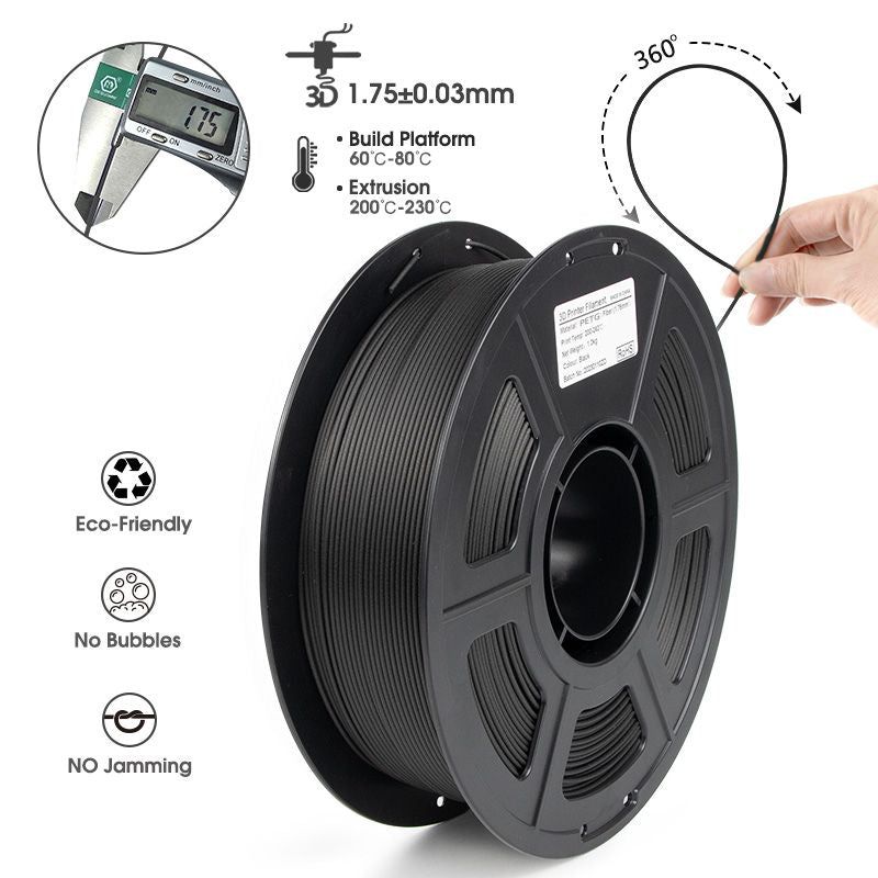 iSANMATE PETG Carbon Fiber filament 1.75mm 1kg roll
