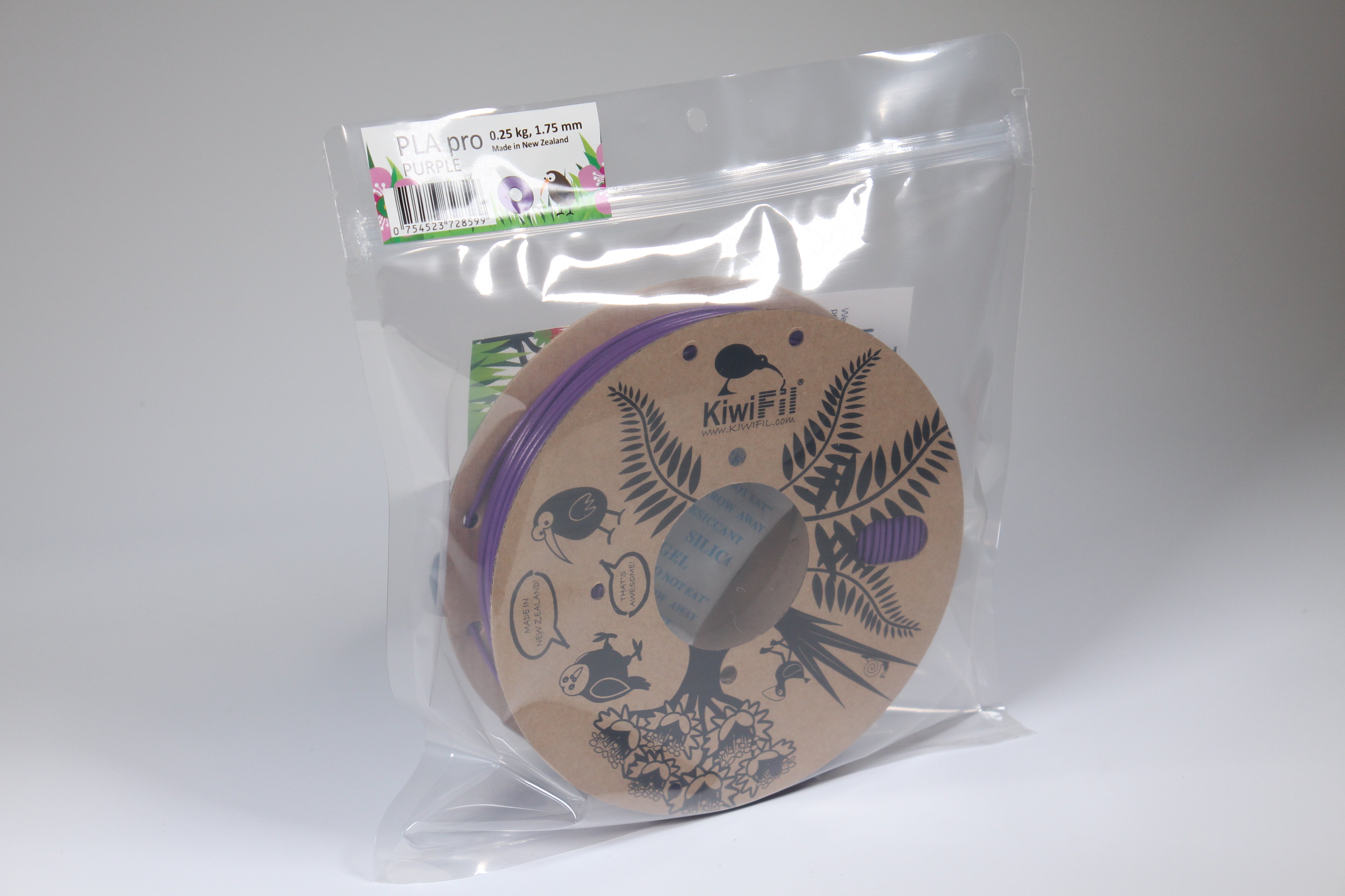KiwiFil PLA Pro 1.75mm Purple 250g