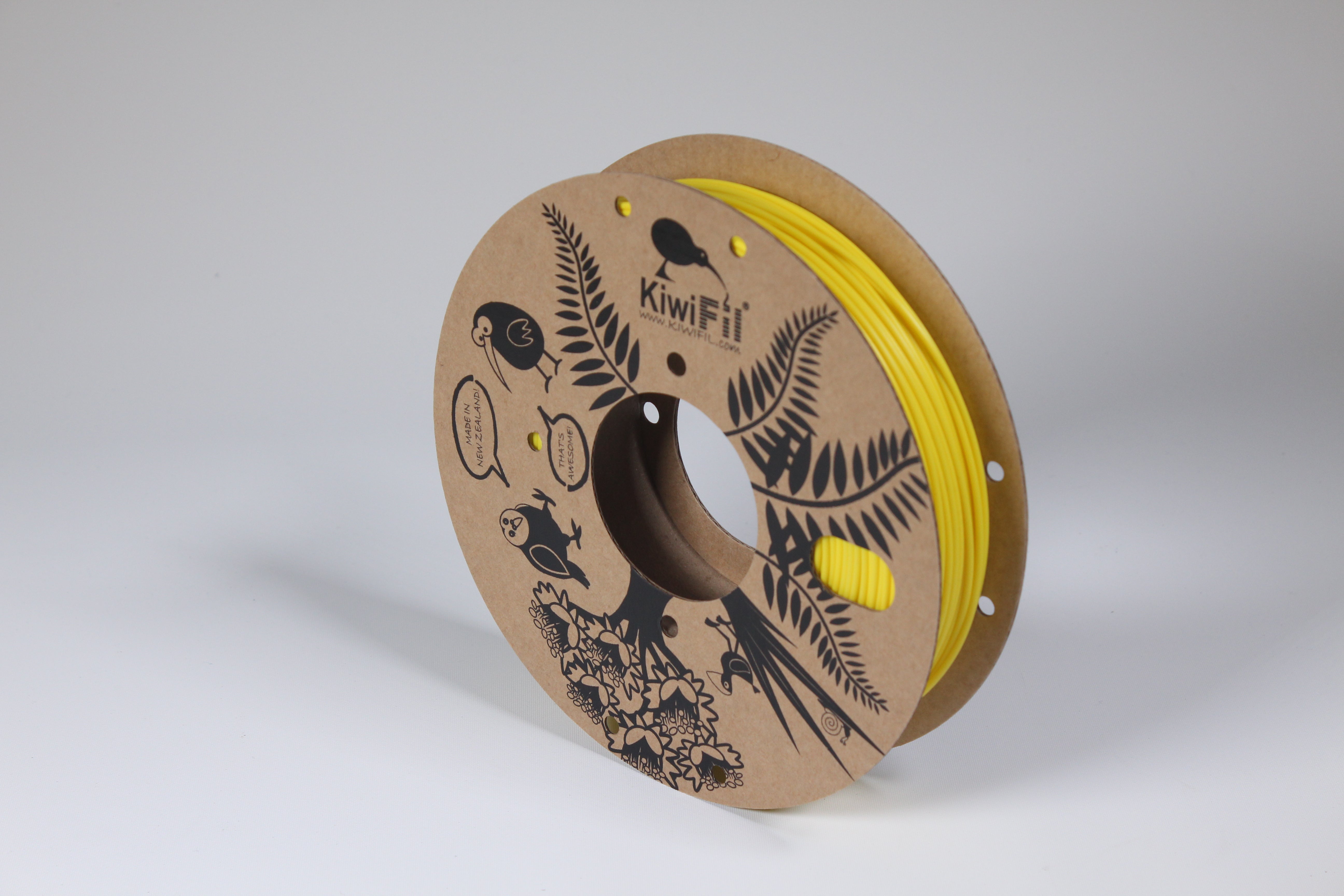 KiwiFil PLA Pro 1.75mm Yellow 250g