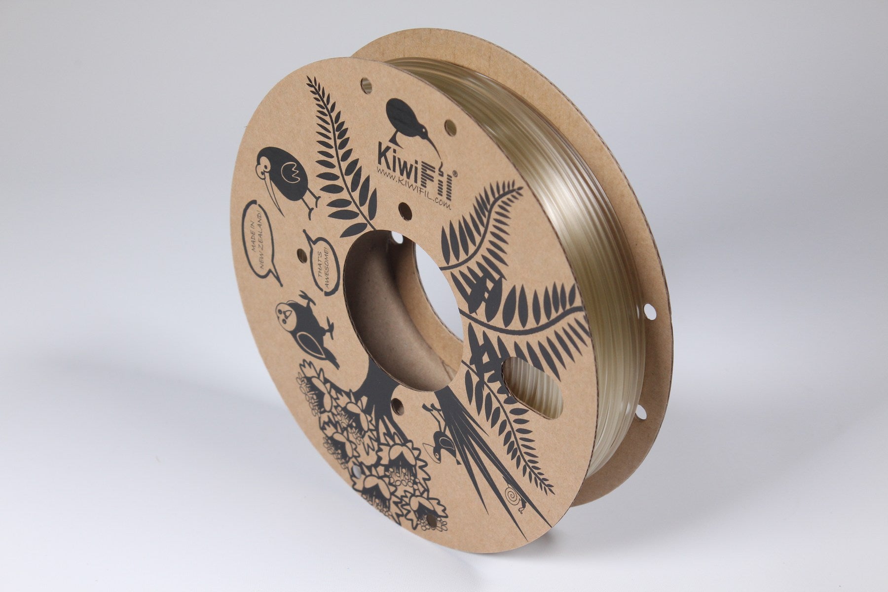 KiwiFil PLA Pro 1.75mm Clear 250g