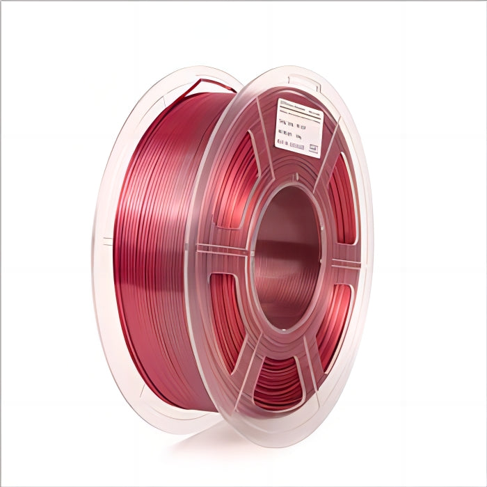 iSANMATE Silk Gradient Red-Silver PLA 1.75mm Filament 1kg roll
