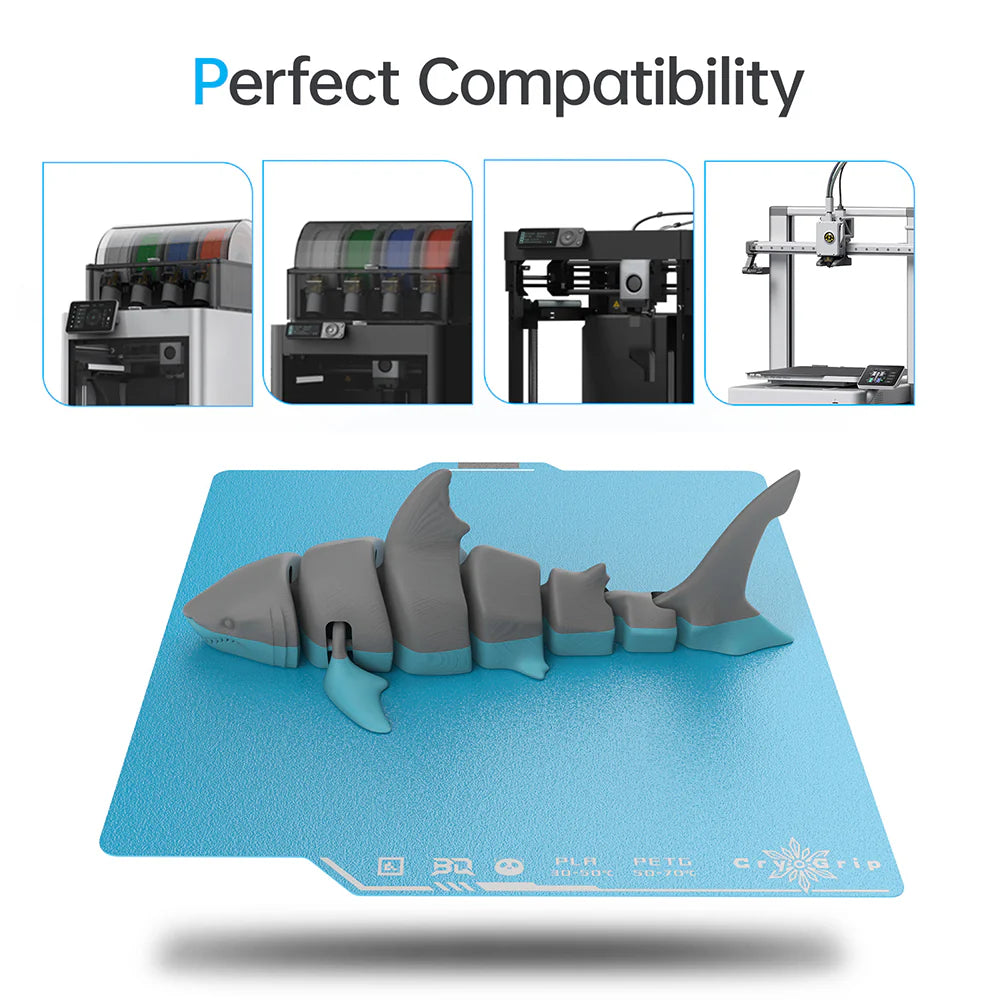 BIQU Panda Build Plate CryoGrip Pro for Bambu X1/P1/A1 Mini/A1/H2D Printers