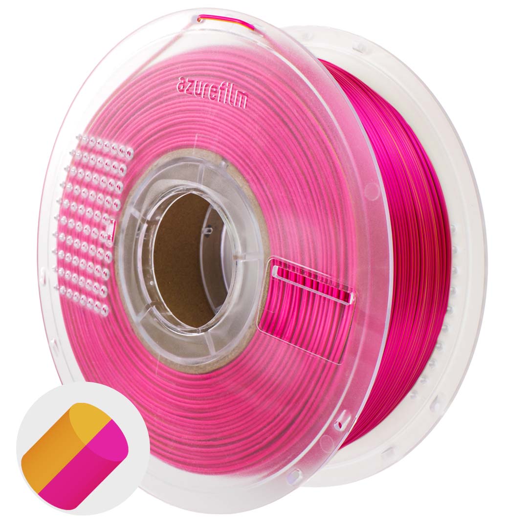 AzureFilm PLA Silk Rainbow Dual Colour - ROSE FORTUNE