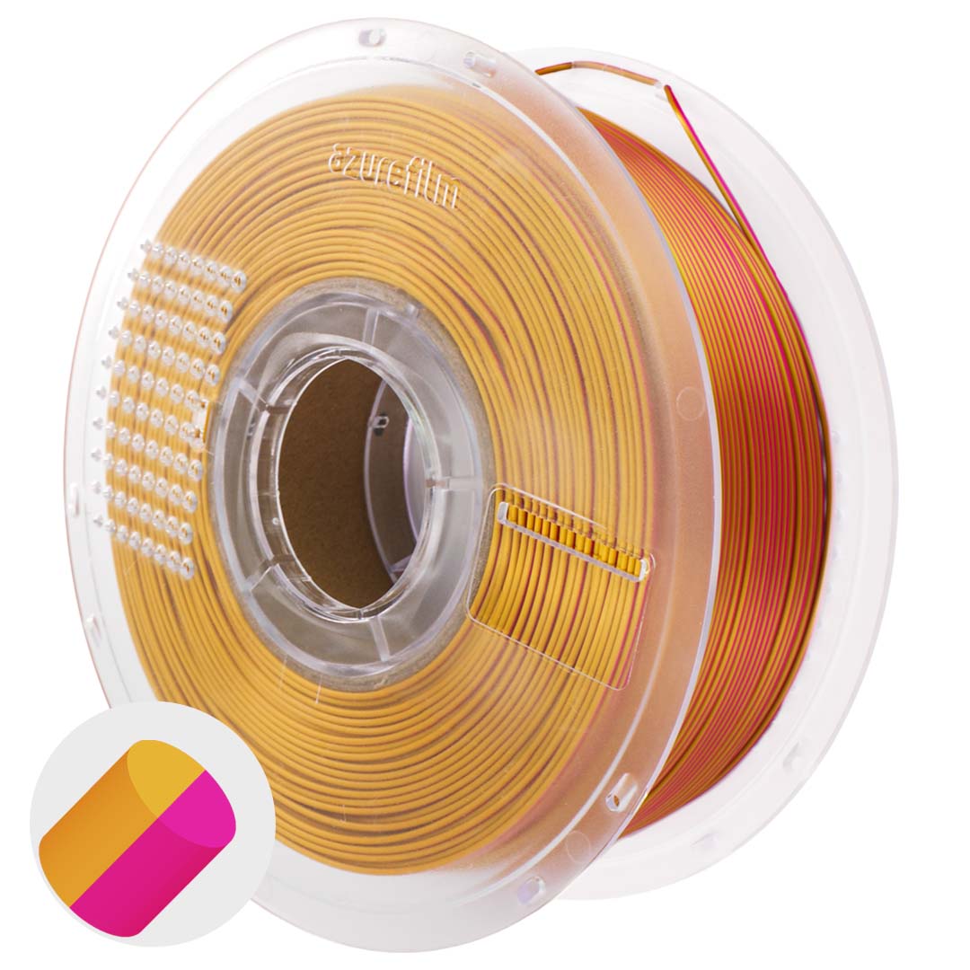 AzureFilm PLA Silk Rainbow Dual Colour - ROSE FORTUNE
