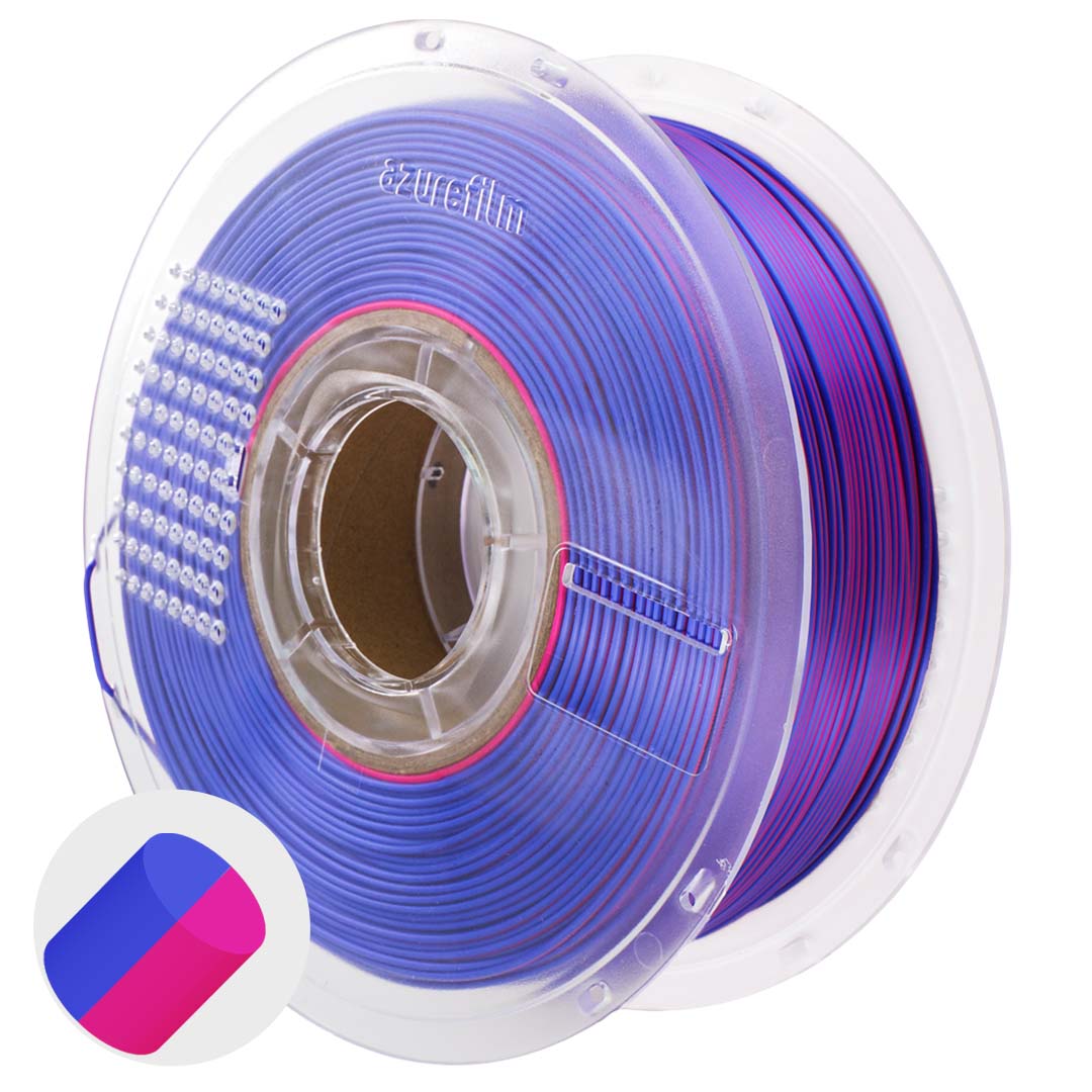 AzureFilm PLA Silk Rainbow Dual Colour - VELVET BLOOM