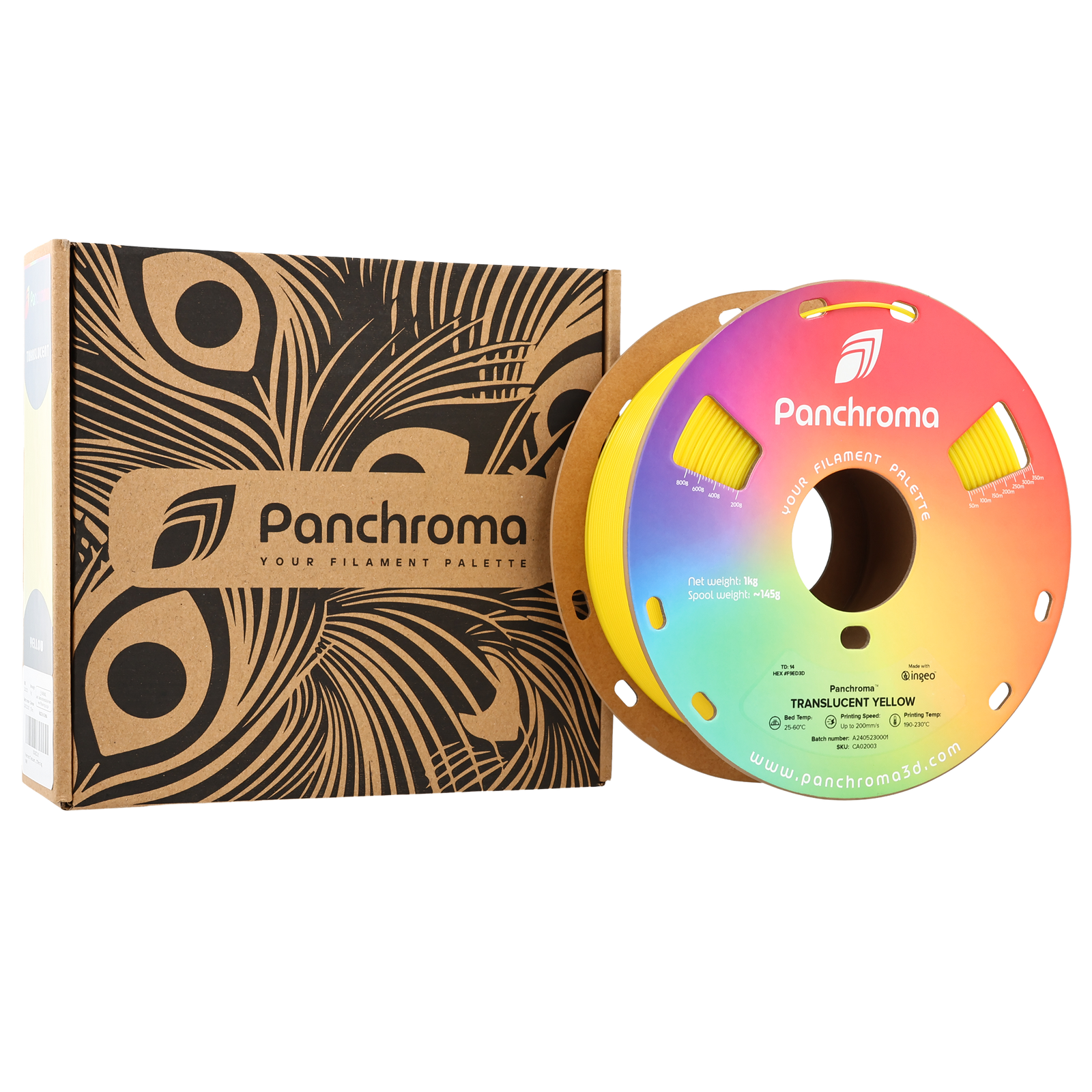 Panchroma™ Translucent 1kg - Translucent Yellow