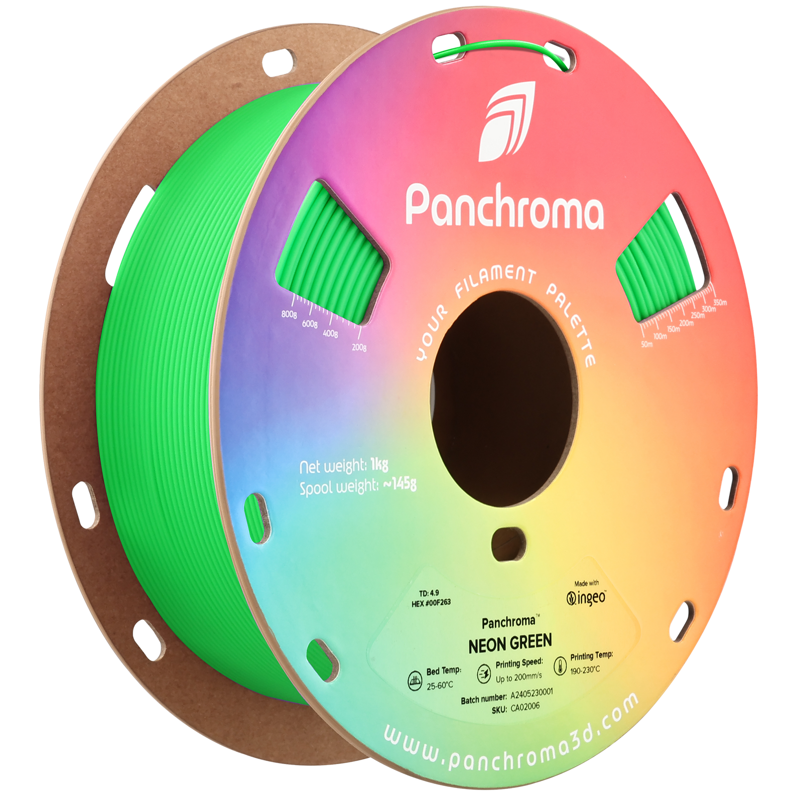 Panchroma™ Neon 1kg - Neon Green