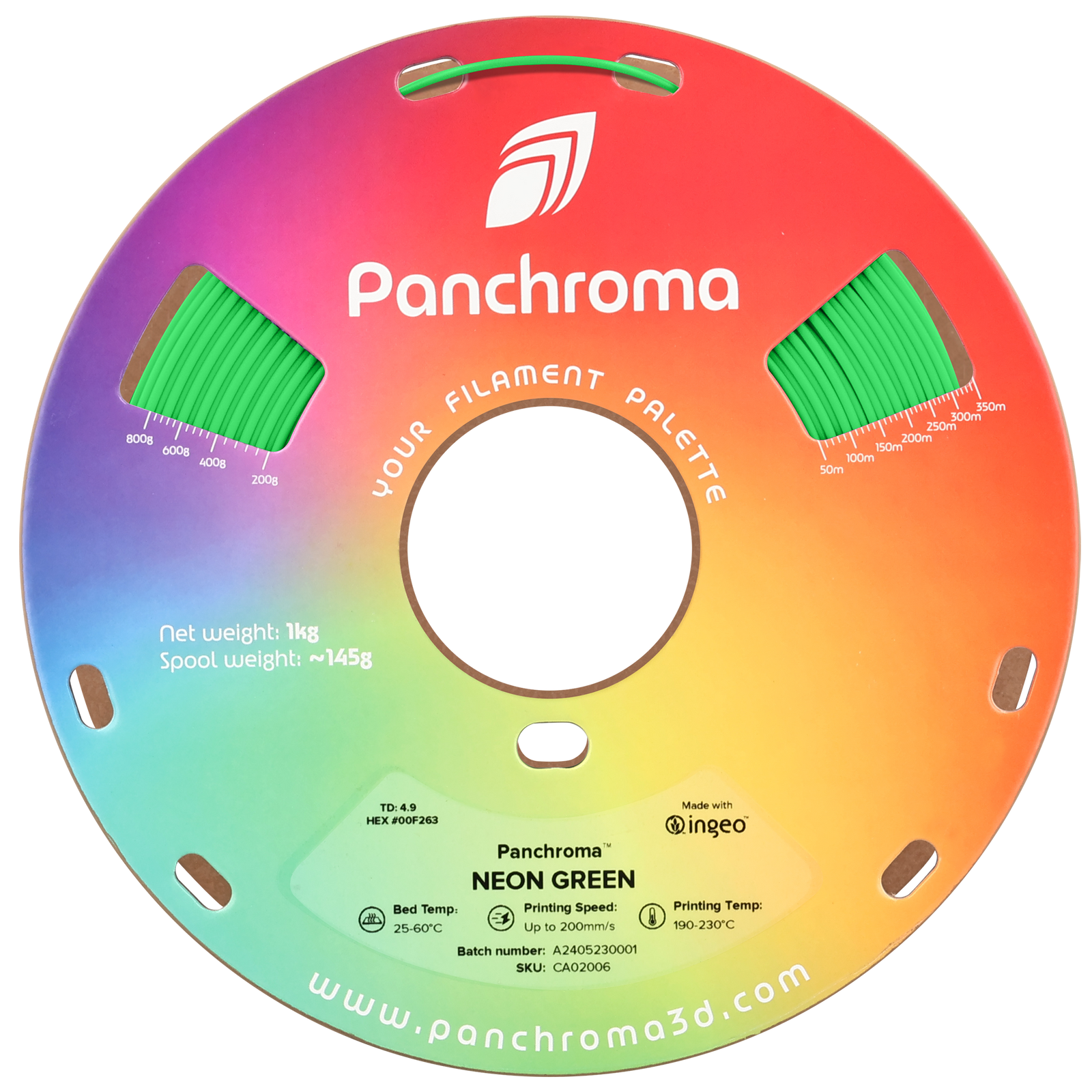 Panchroma™ Neon 1kg - Neon Green