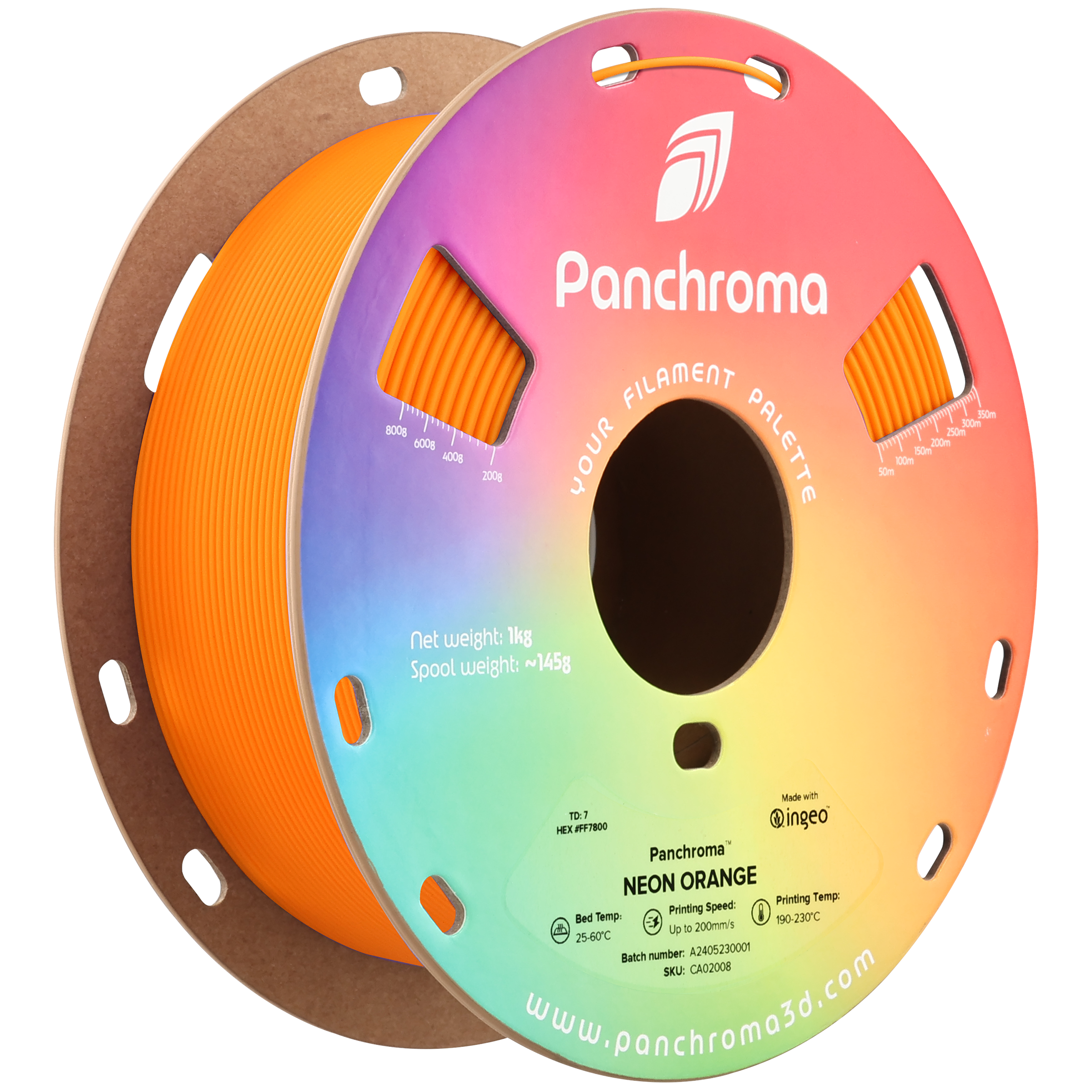 Panchroma™ Neon 1kg - Neon Orange