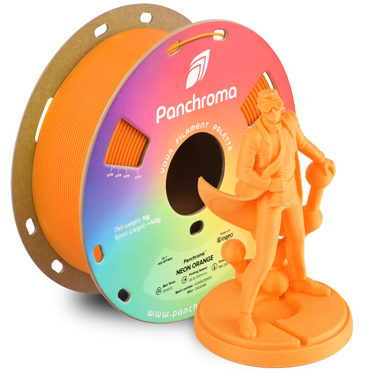 Panchroma™ Neon 1kg - Neon Orange