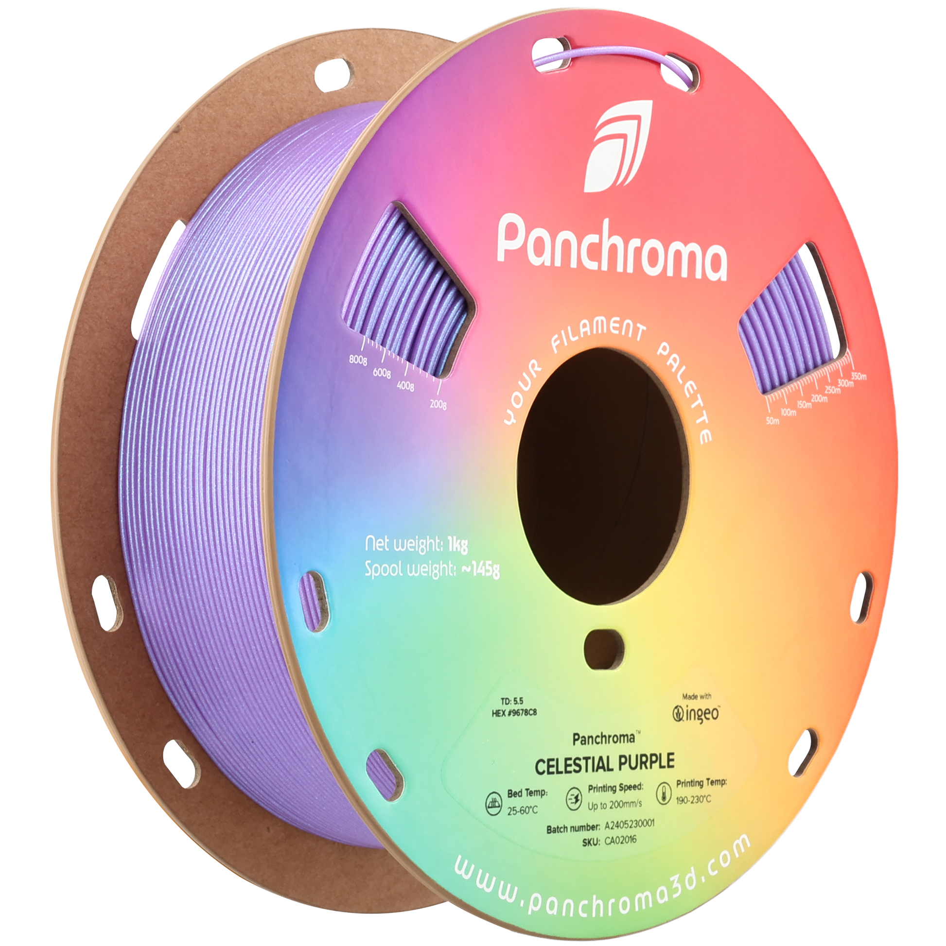 Panchroma Celestial 1kg - Celestial Purple Filament - view 5