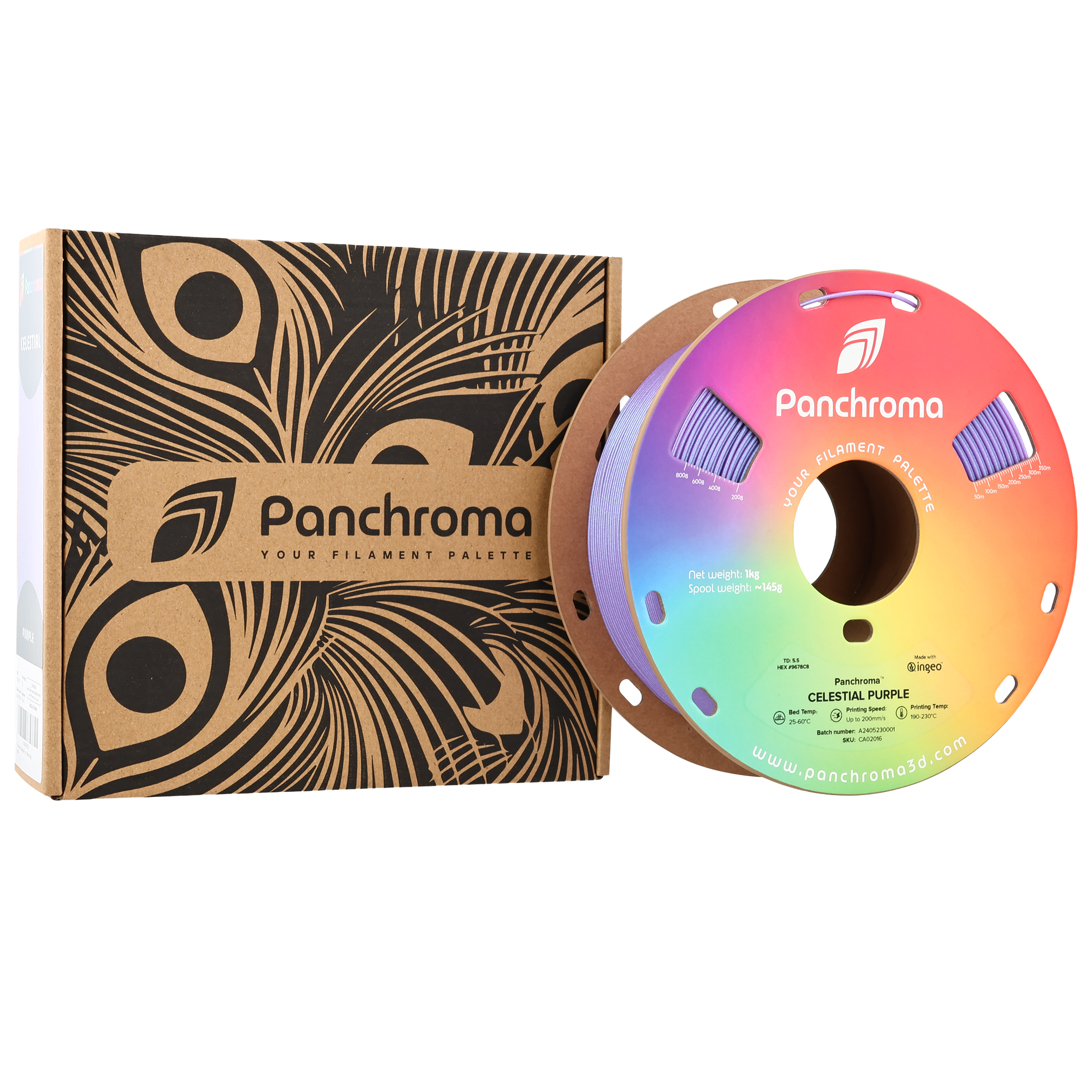 Panchroma Celestial 1kg - Celestial Purple Filament - view 7