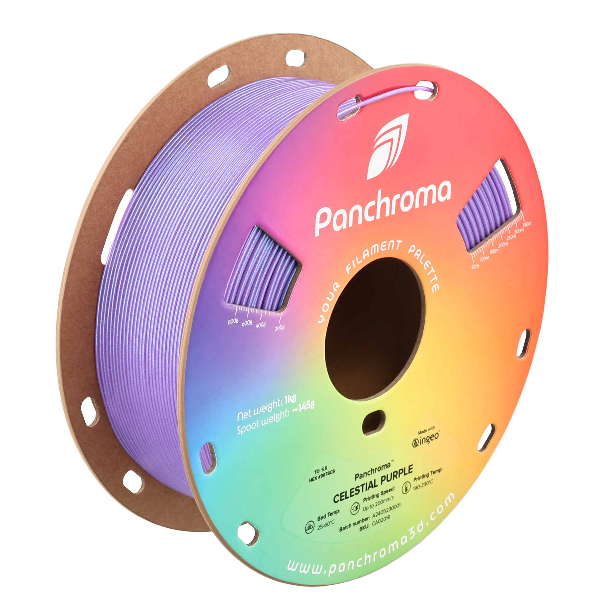 Panchroma Celestial 1kg - Celestial Purple Filament