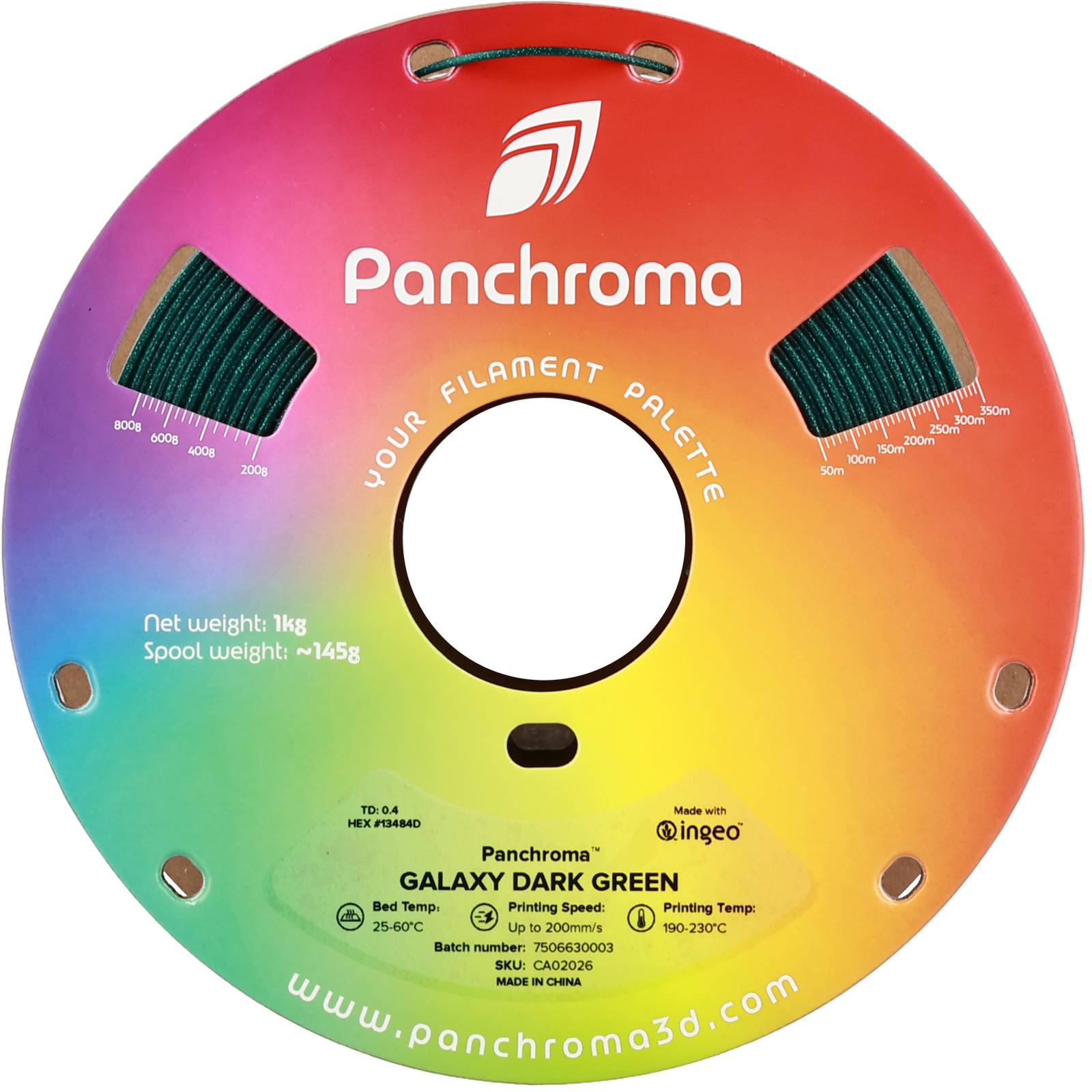 Panchroma™ Galaxy PLA - Dark Green