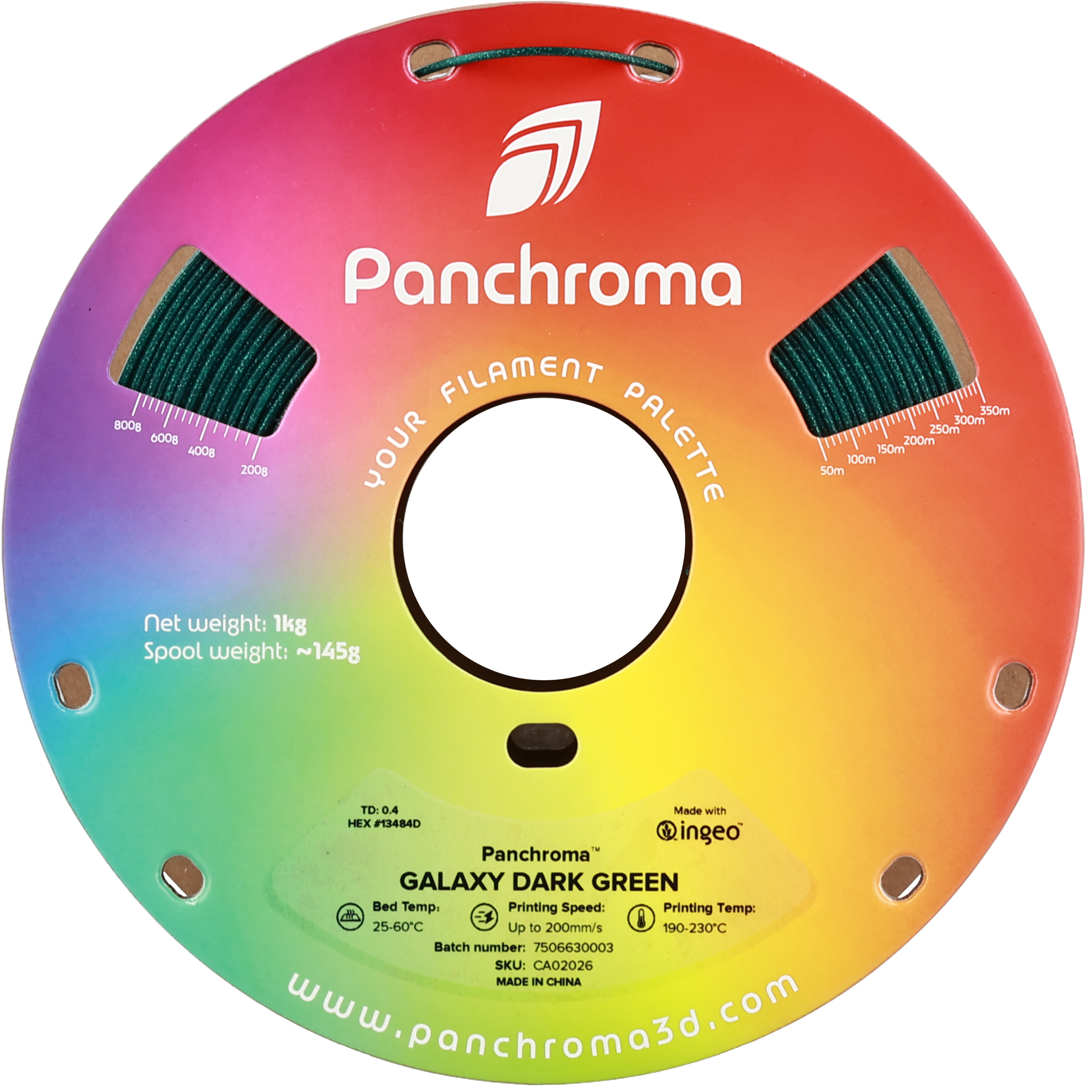 Panchroma™ Galaxy PLA - Dark Green