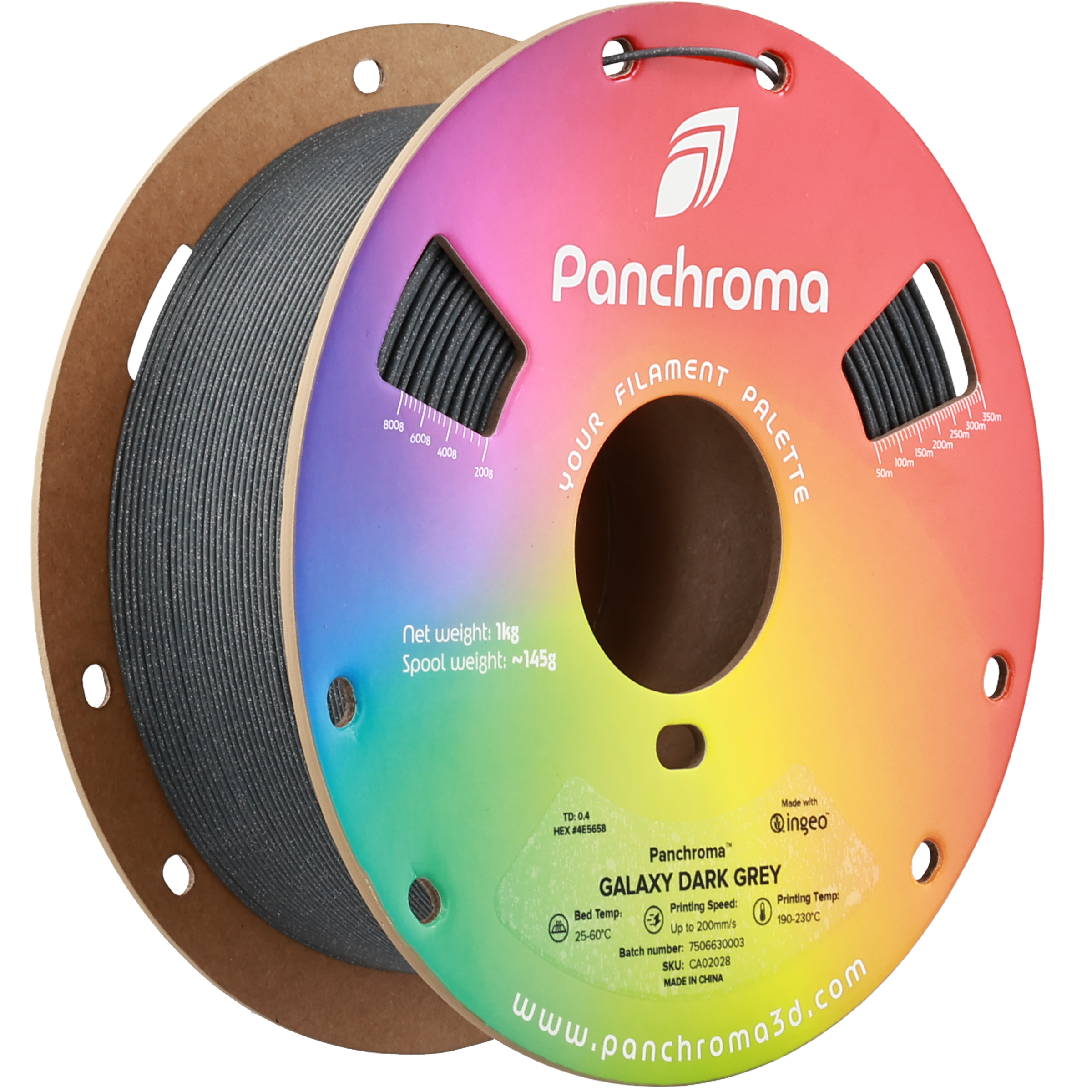 Panchroma™ Galaxy PLA - Dark Grey