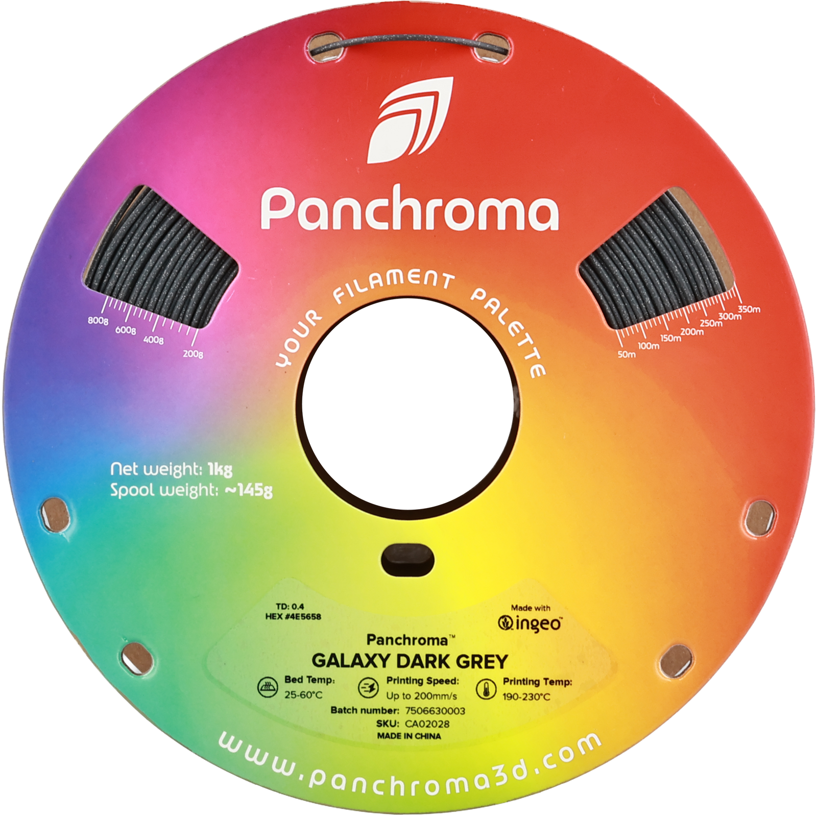 Panchroma™ Galaxy PLA - Dark Grey