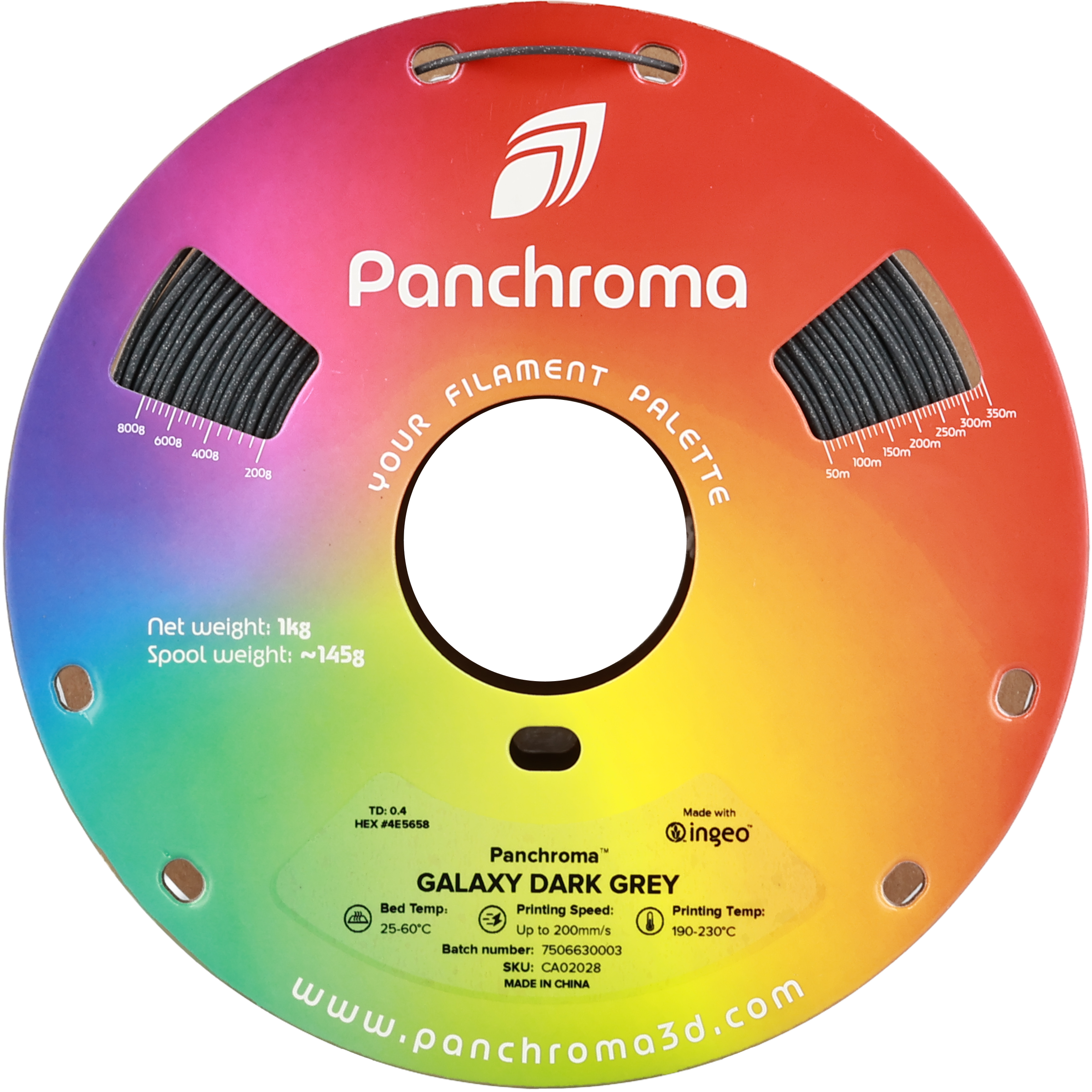 Panchroma™ Galaxy PLA - Dark Grey