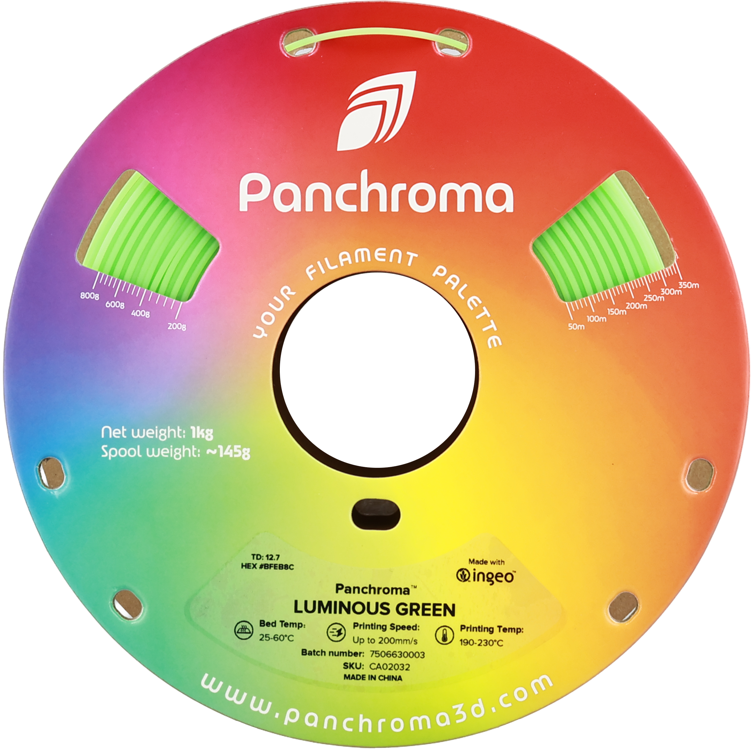 Panchroma™ Luminous 1kg - Luminous Green
