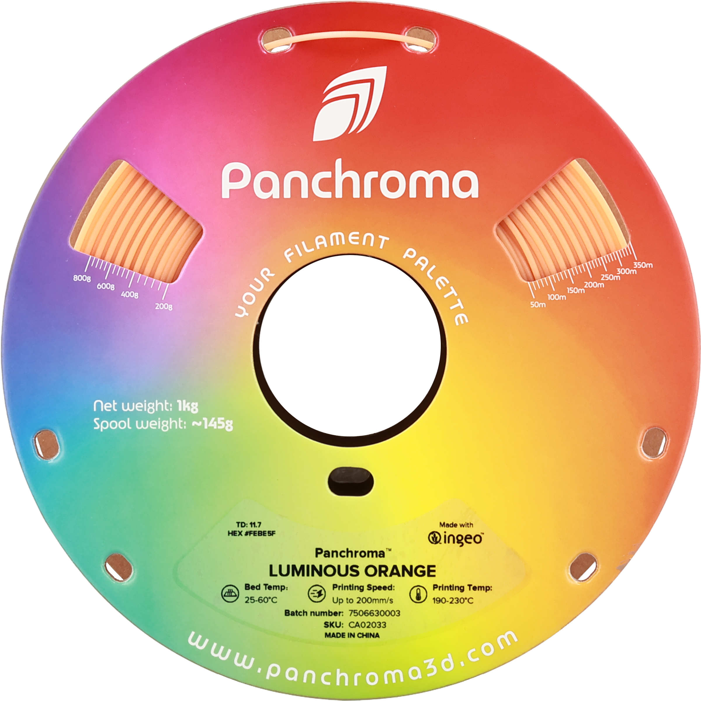 Panchroma™ Luminous 1kg - Luminous Orange