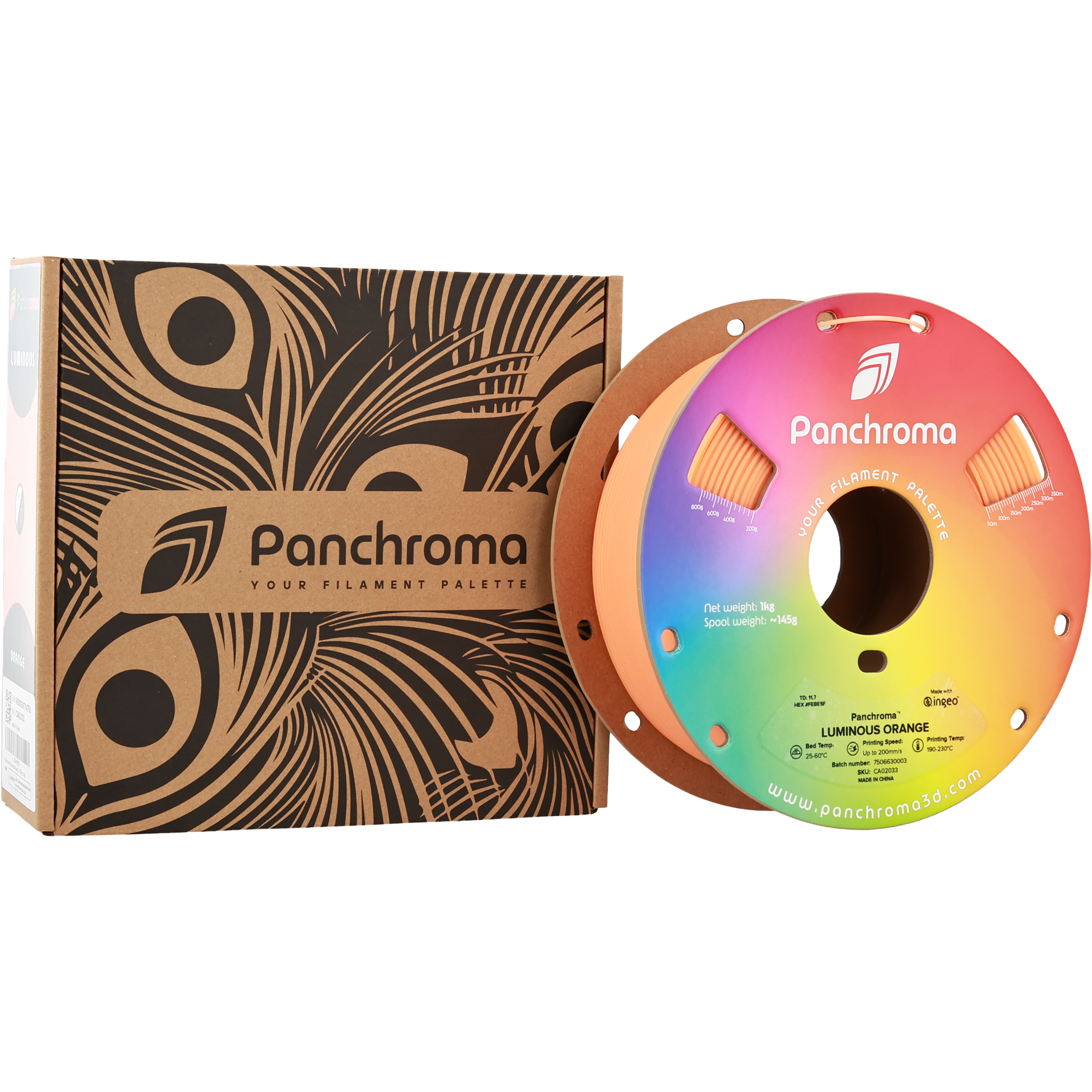 Panchroma™ Luminous 1kg - Luminous Orange
