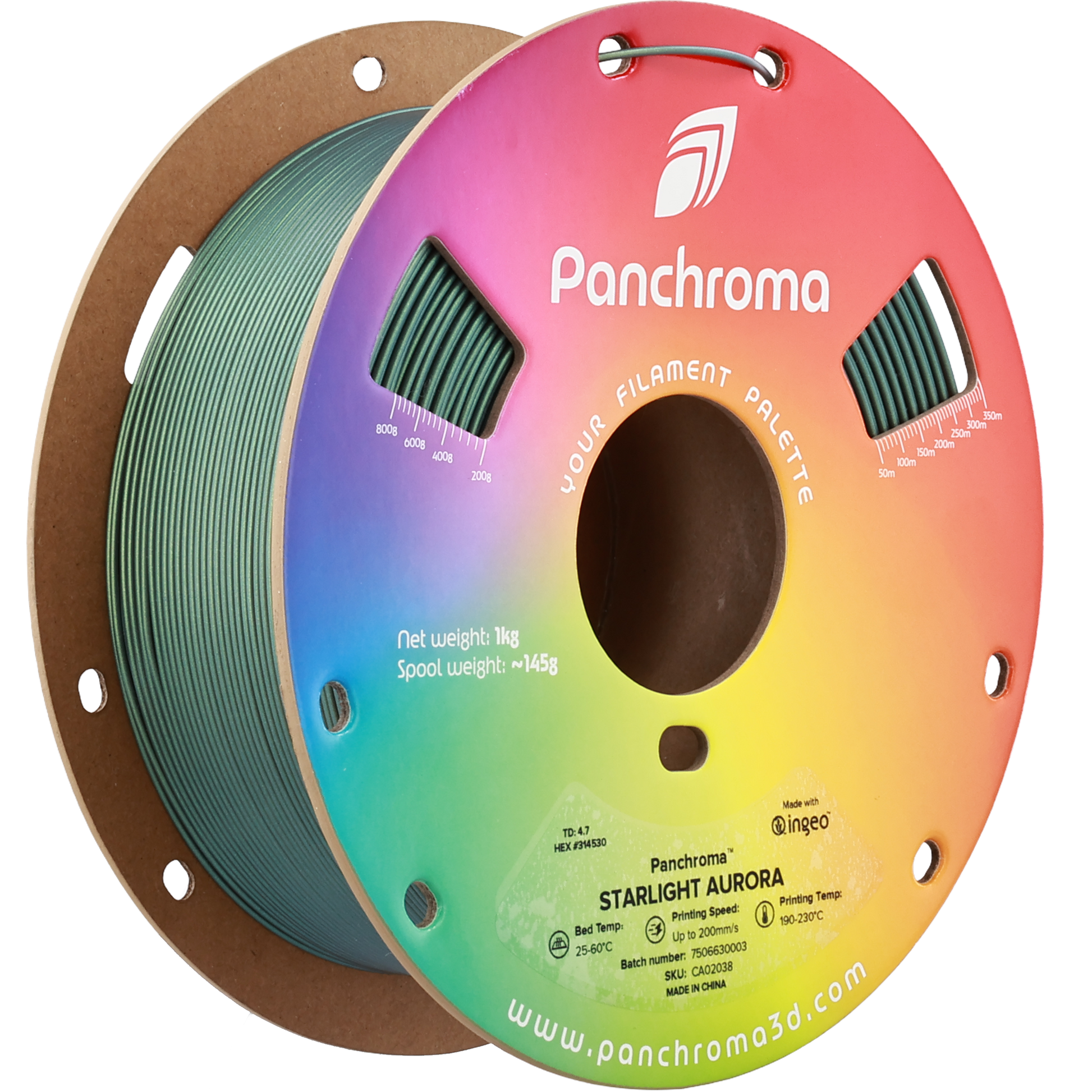 Panchroma Starlight 1kg - Starlight Aurora Filament - view 5