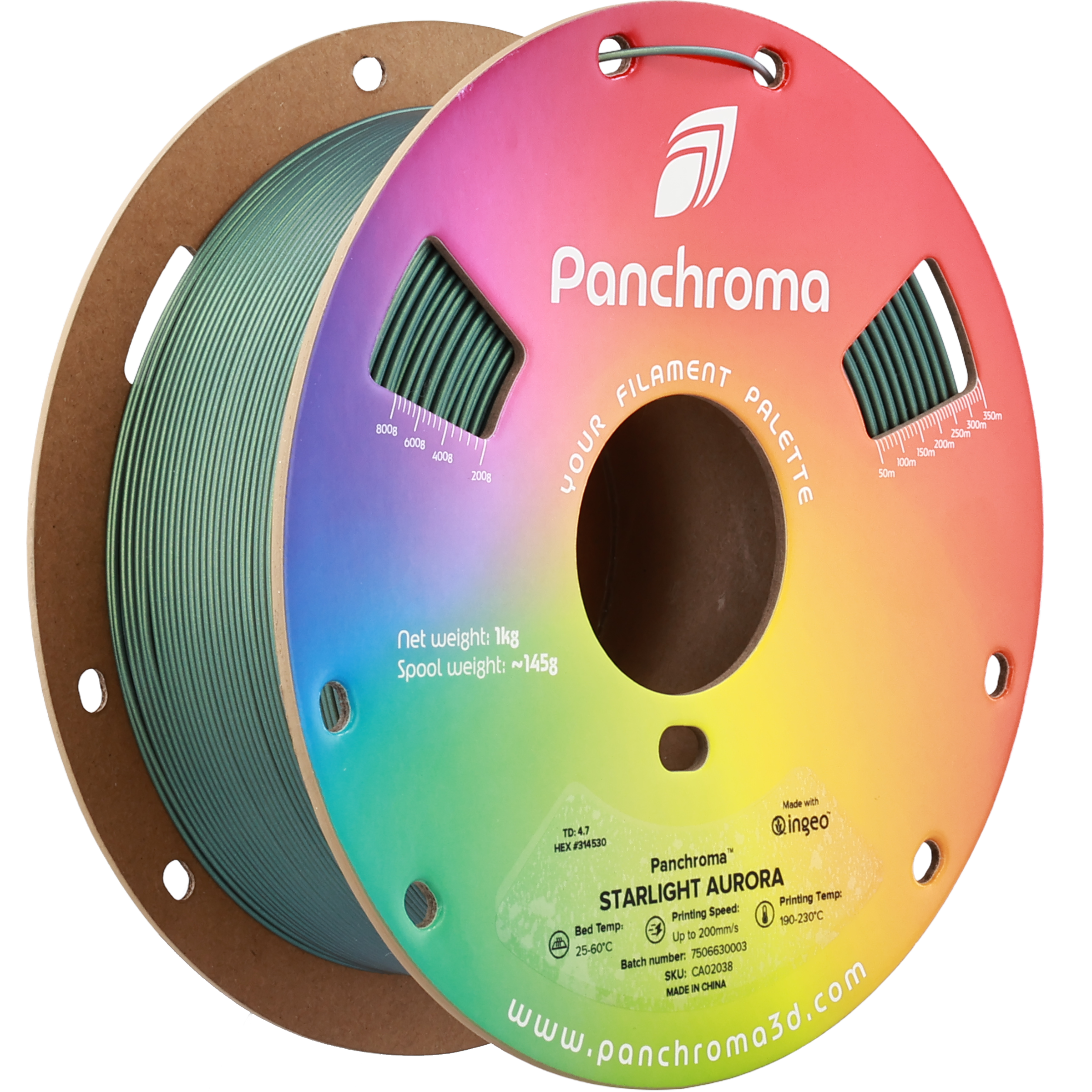 Panchroma Starlight 1kg - Starlight Aurora Filament - view 5