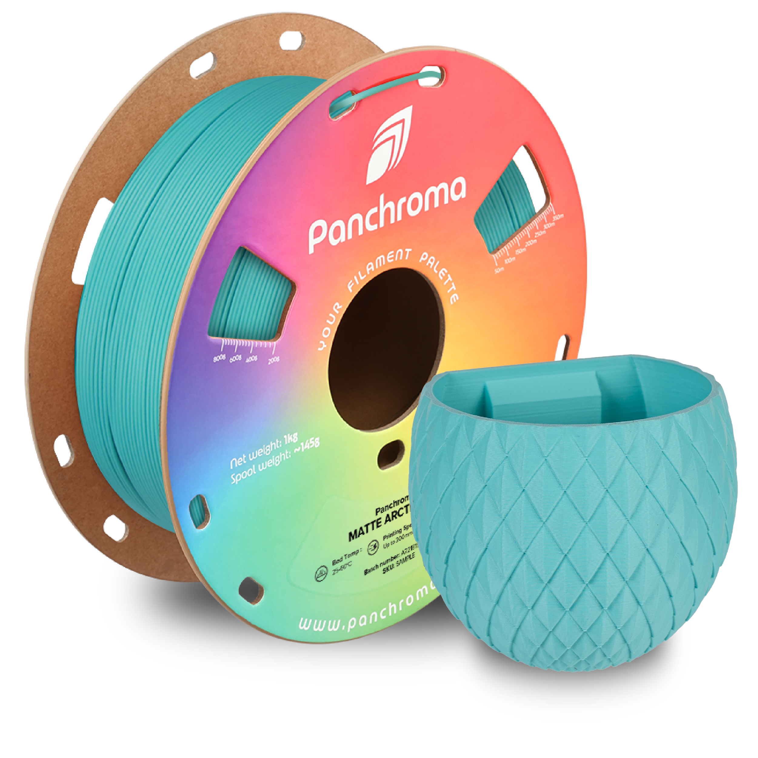 Panchroma™ Matte PLA- Arctic Teal