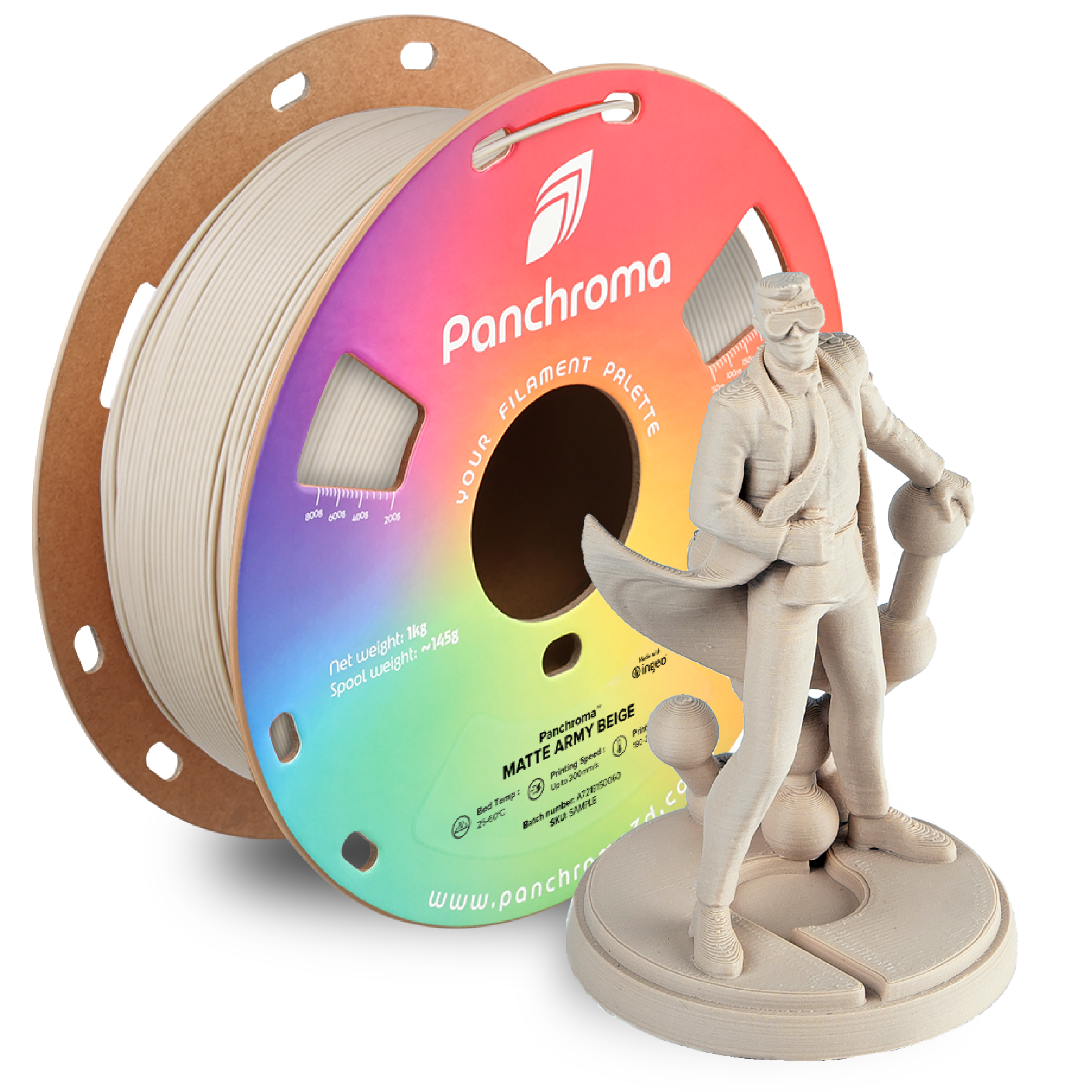 Panchroma™ Matte PLA - Army Beige