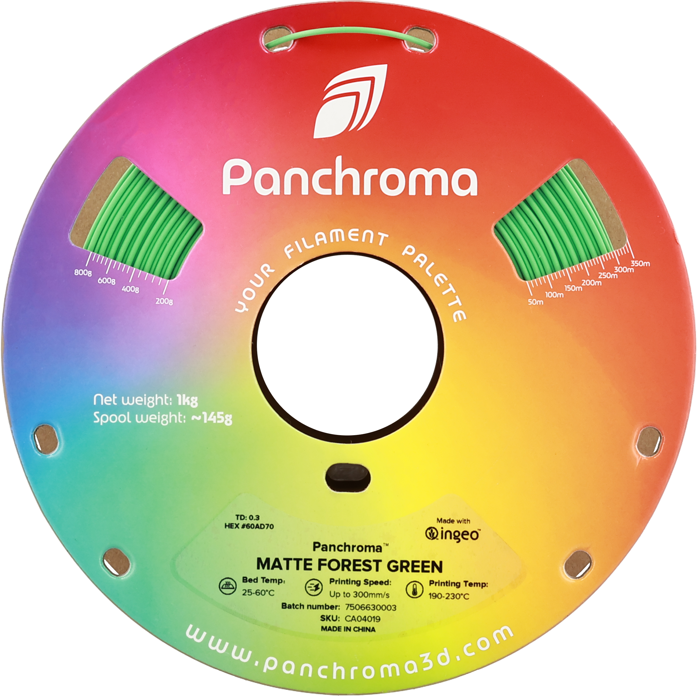 Panchroma™ Matte PLA - Forest Green