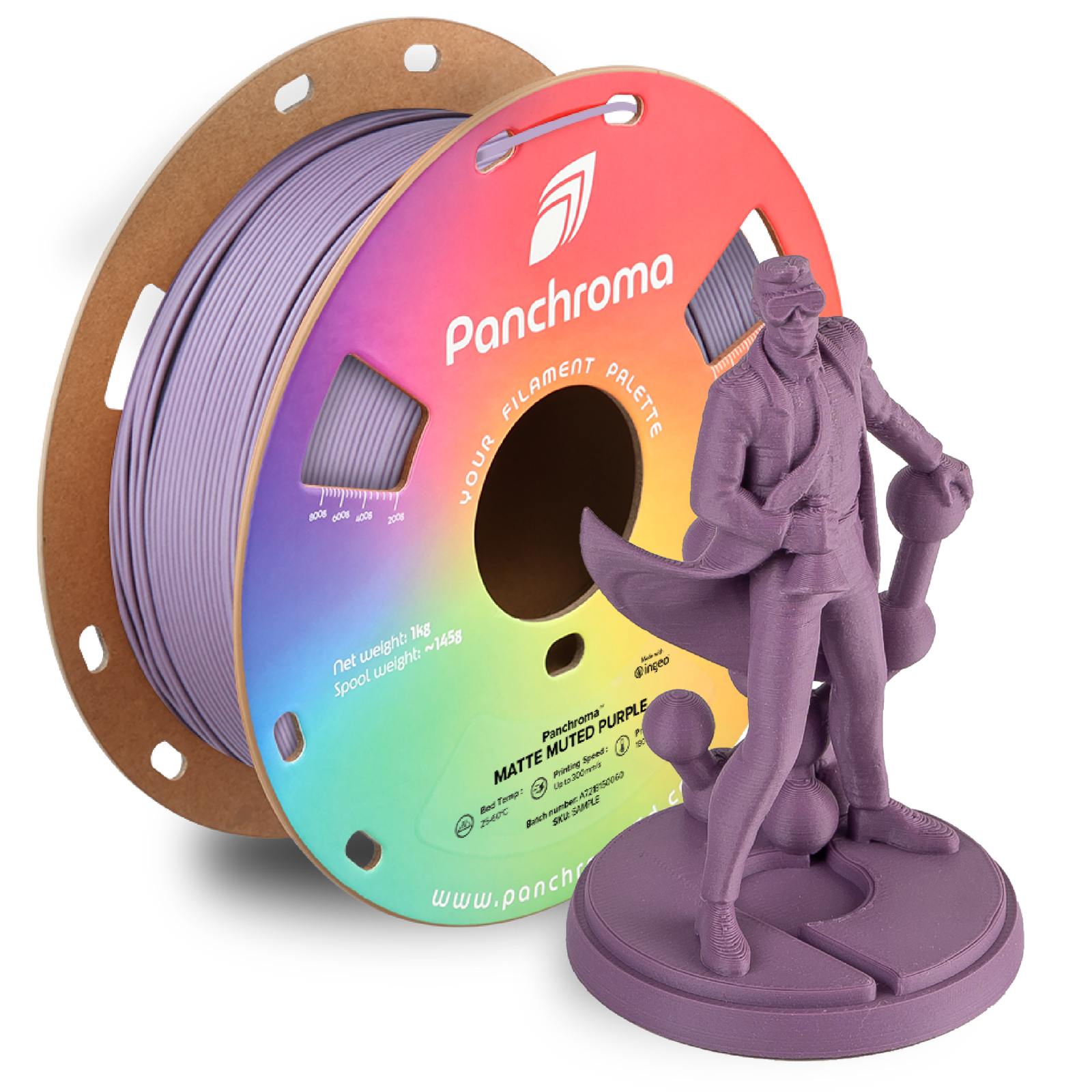 Panchroma™ PLA Matte Muted Purple
