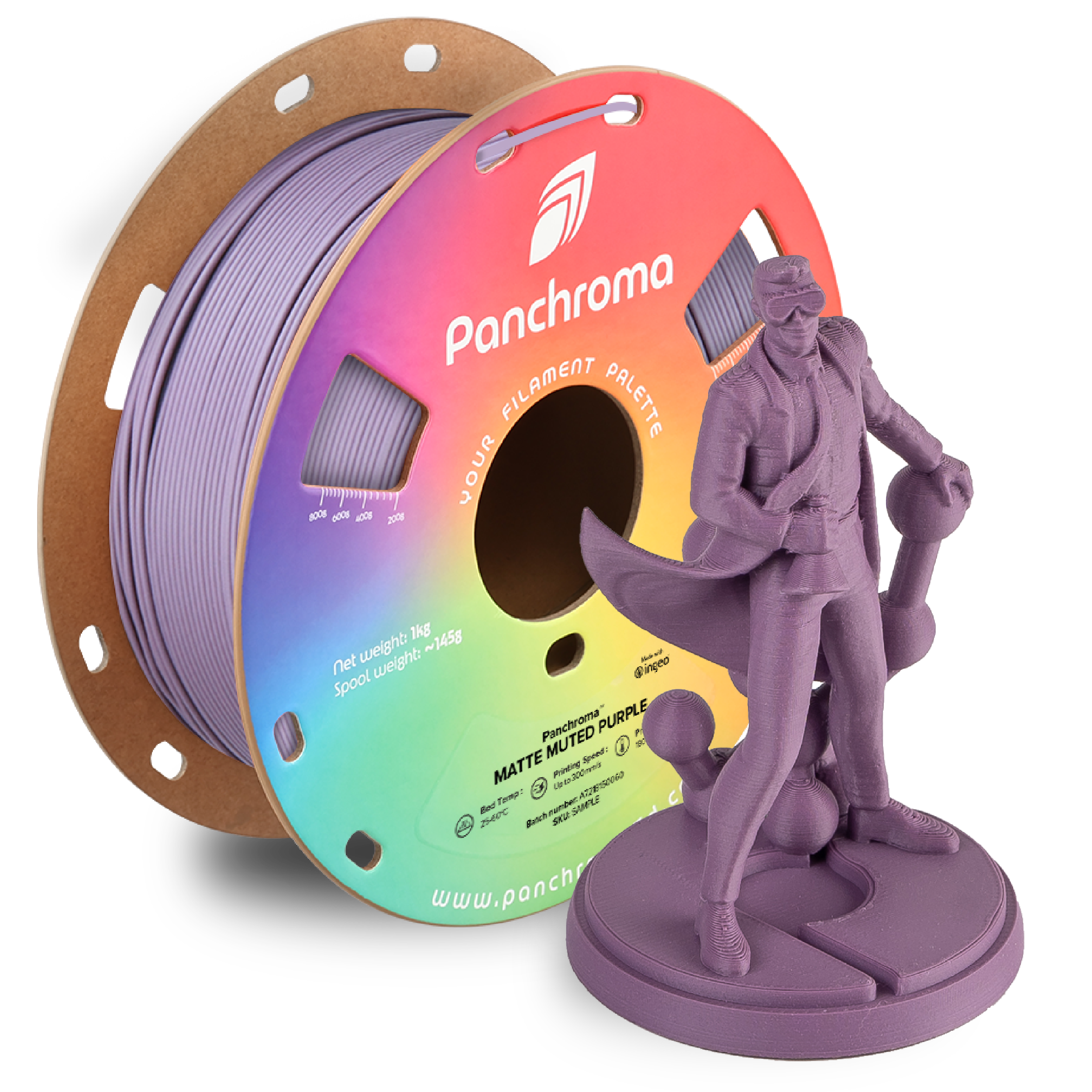 Panchroma™ PLA Matte Muted Purple