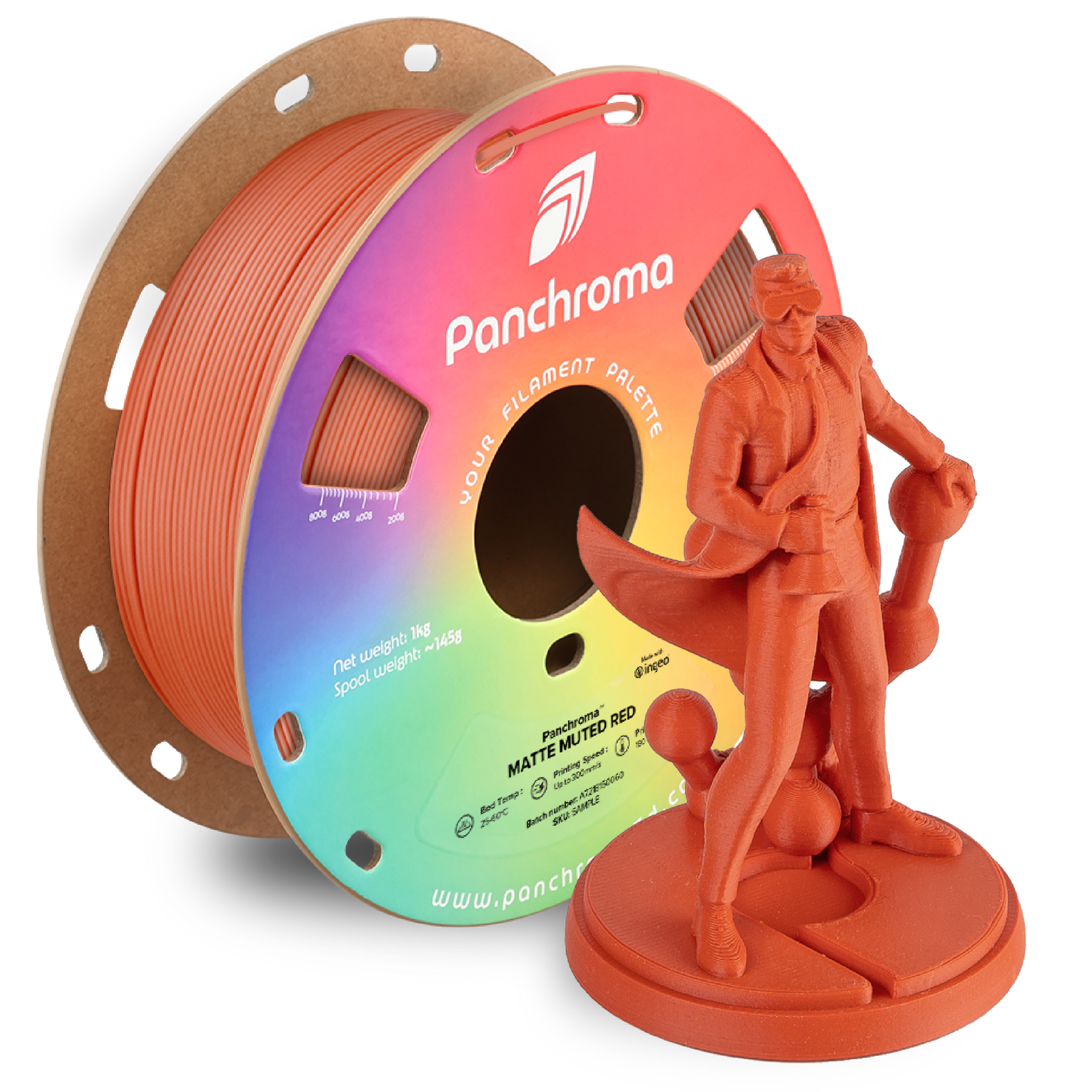 Panchroma™ PLA Matte Muted Red