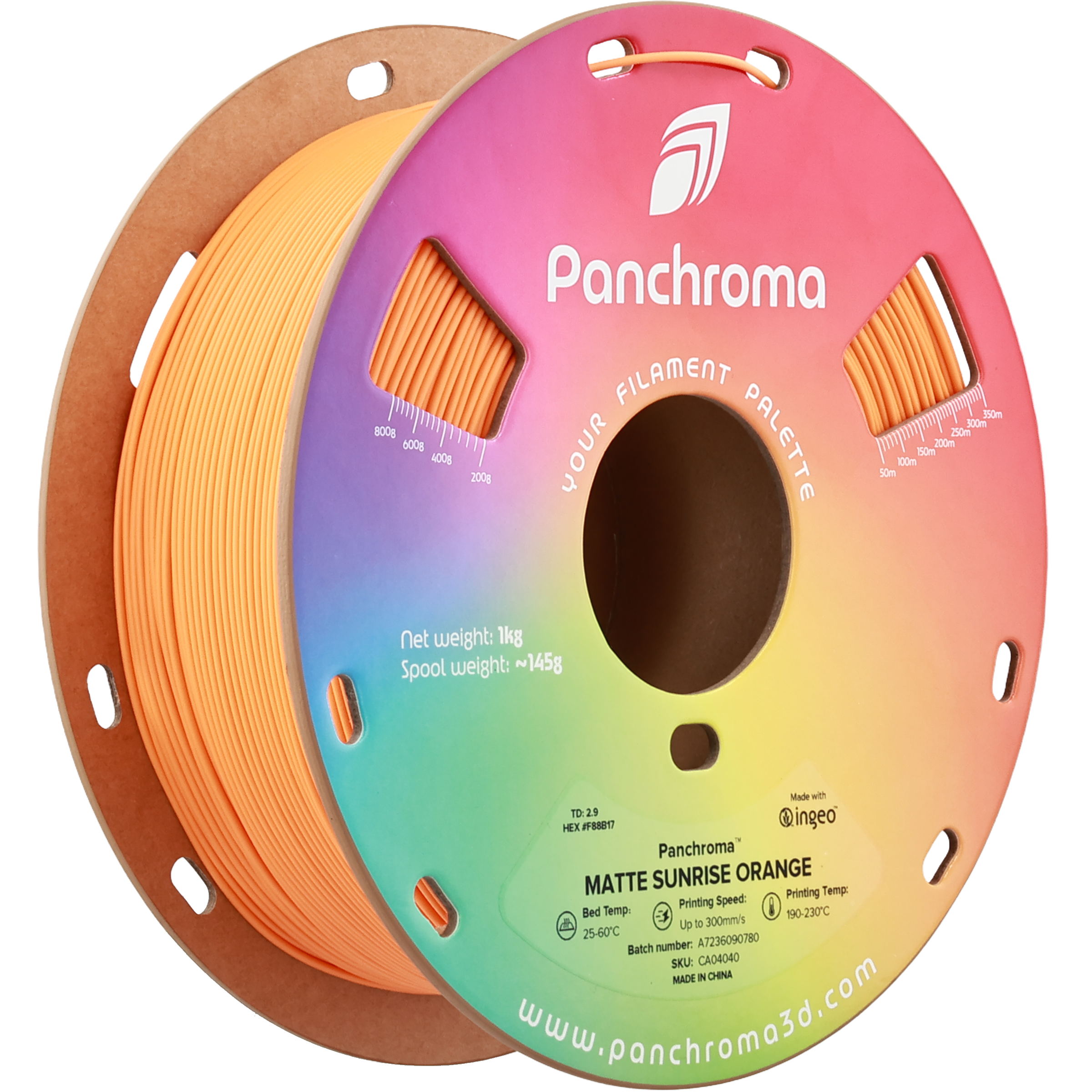 Panchroma™ Matte PLA- Sunrise Orange