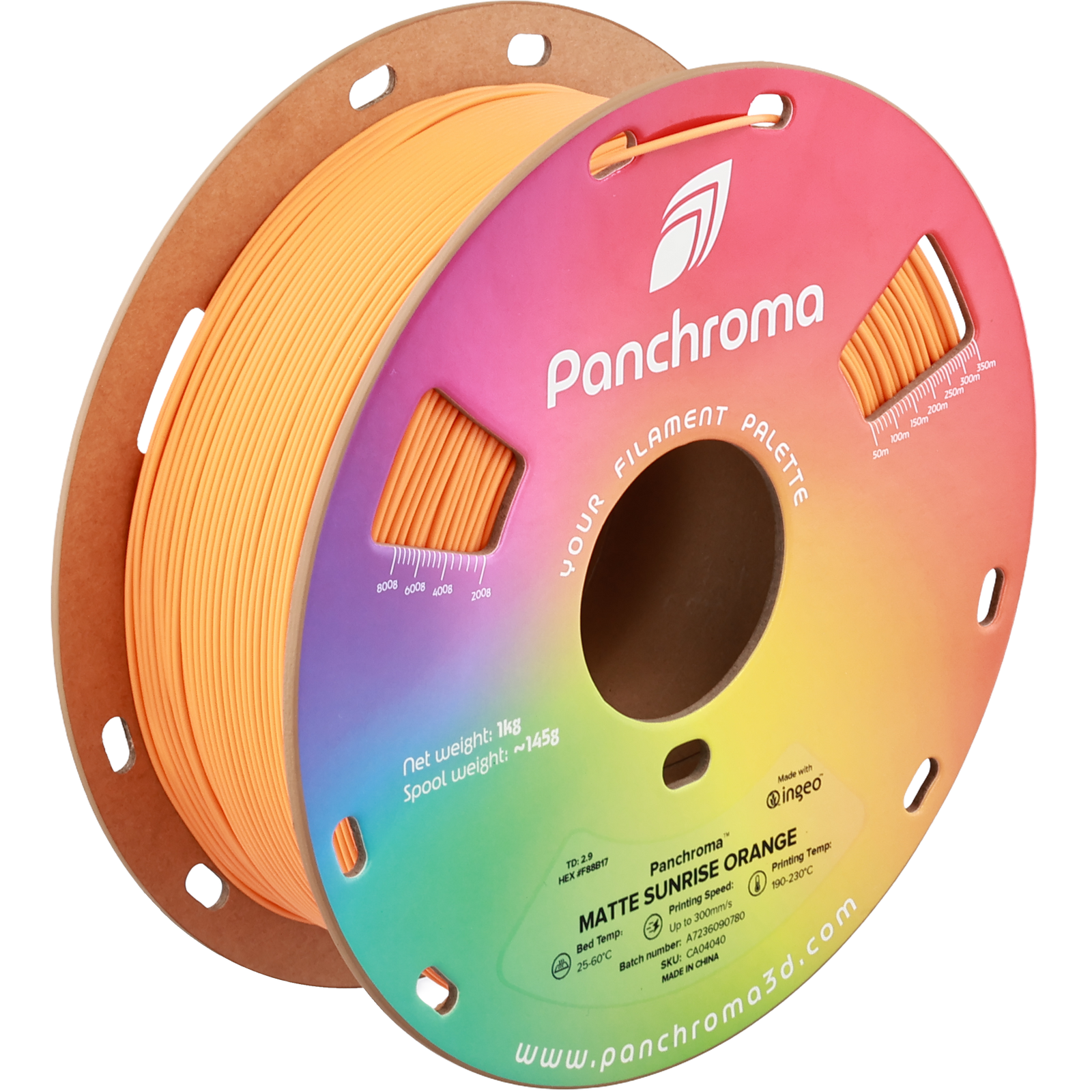 Panchroma™ Matte PLA- Sunrise Orange