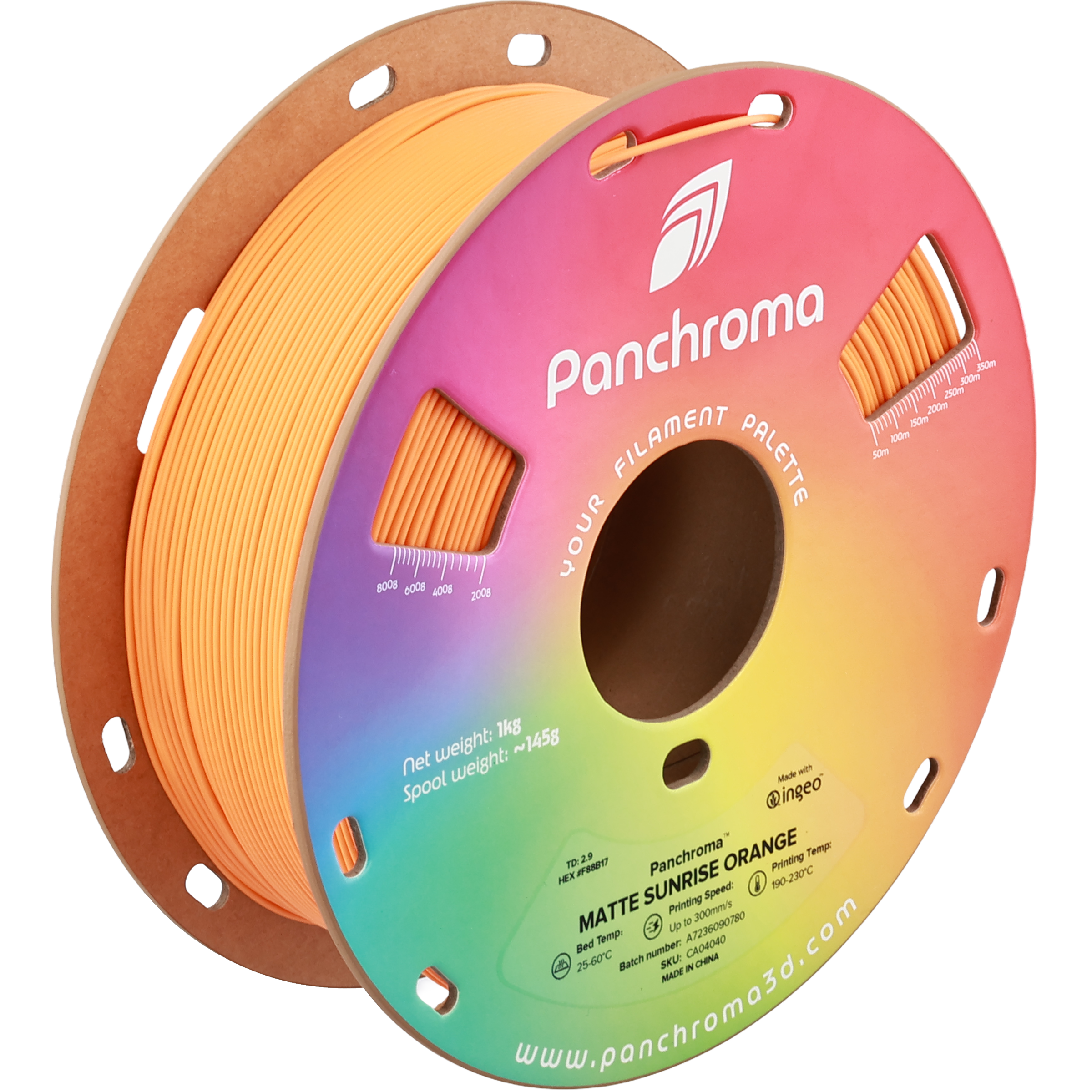 Panchroma™ Matte PLA- Sunrise Orange