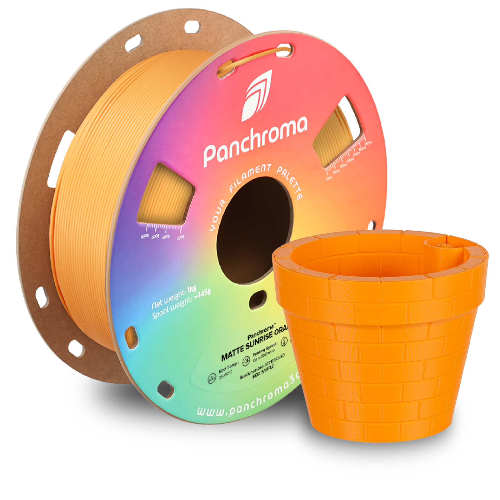 Panchroma™ Matte PLA- Sunrise Orange