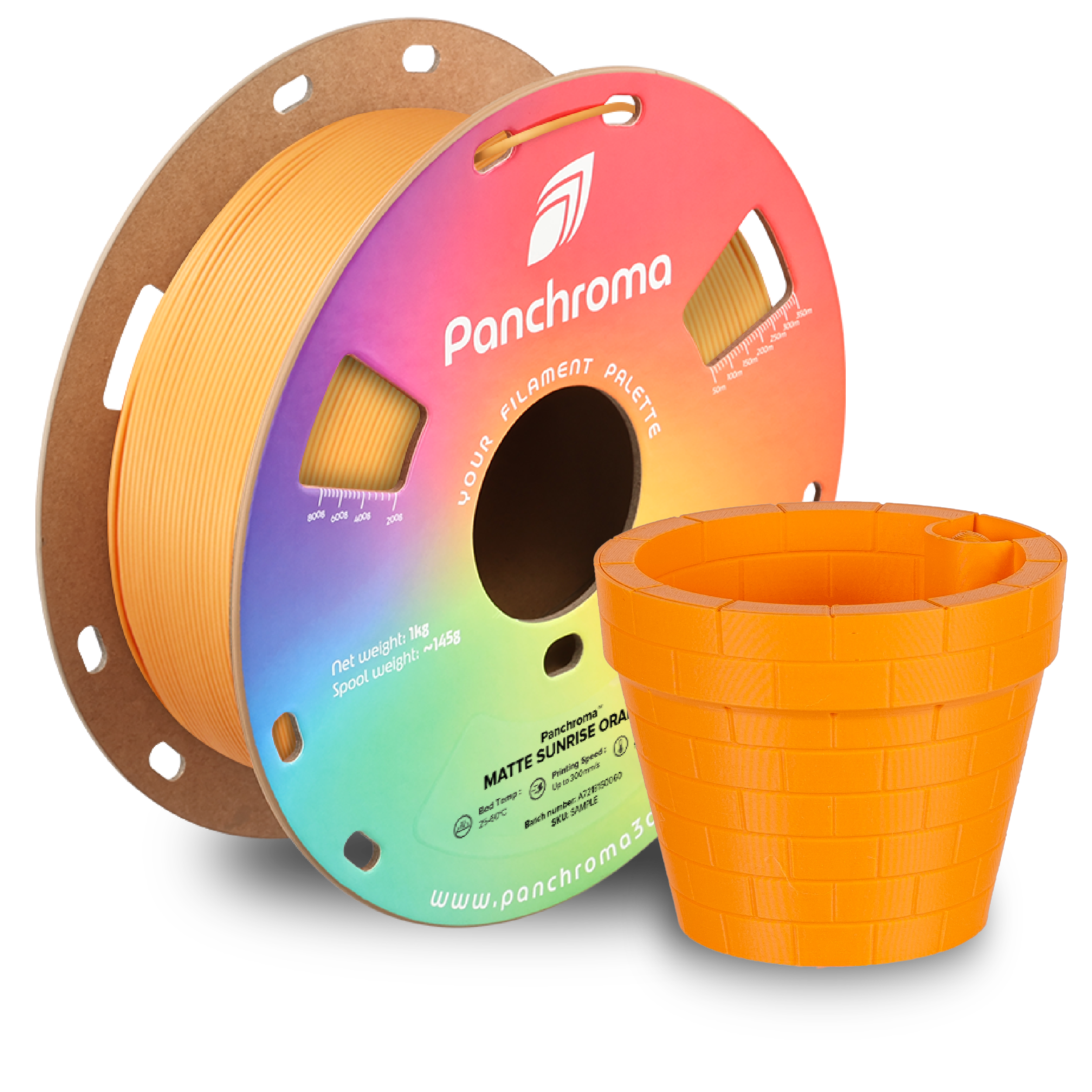 Panchroma™ Matte PLA- Sunrise Orange
