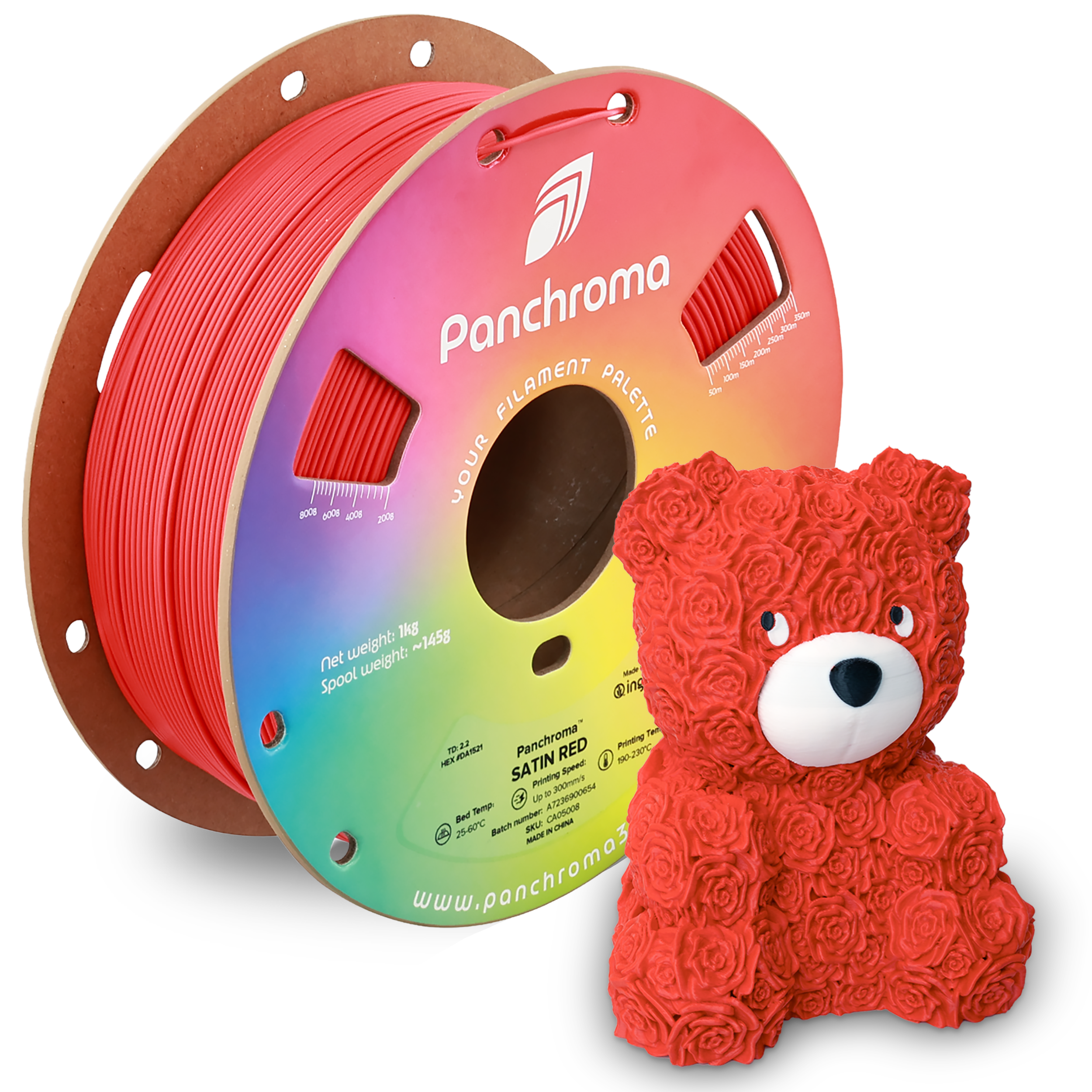 Panchroma™ Satin PLA- Satin Red