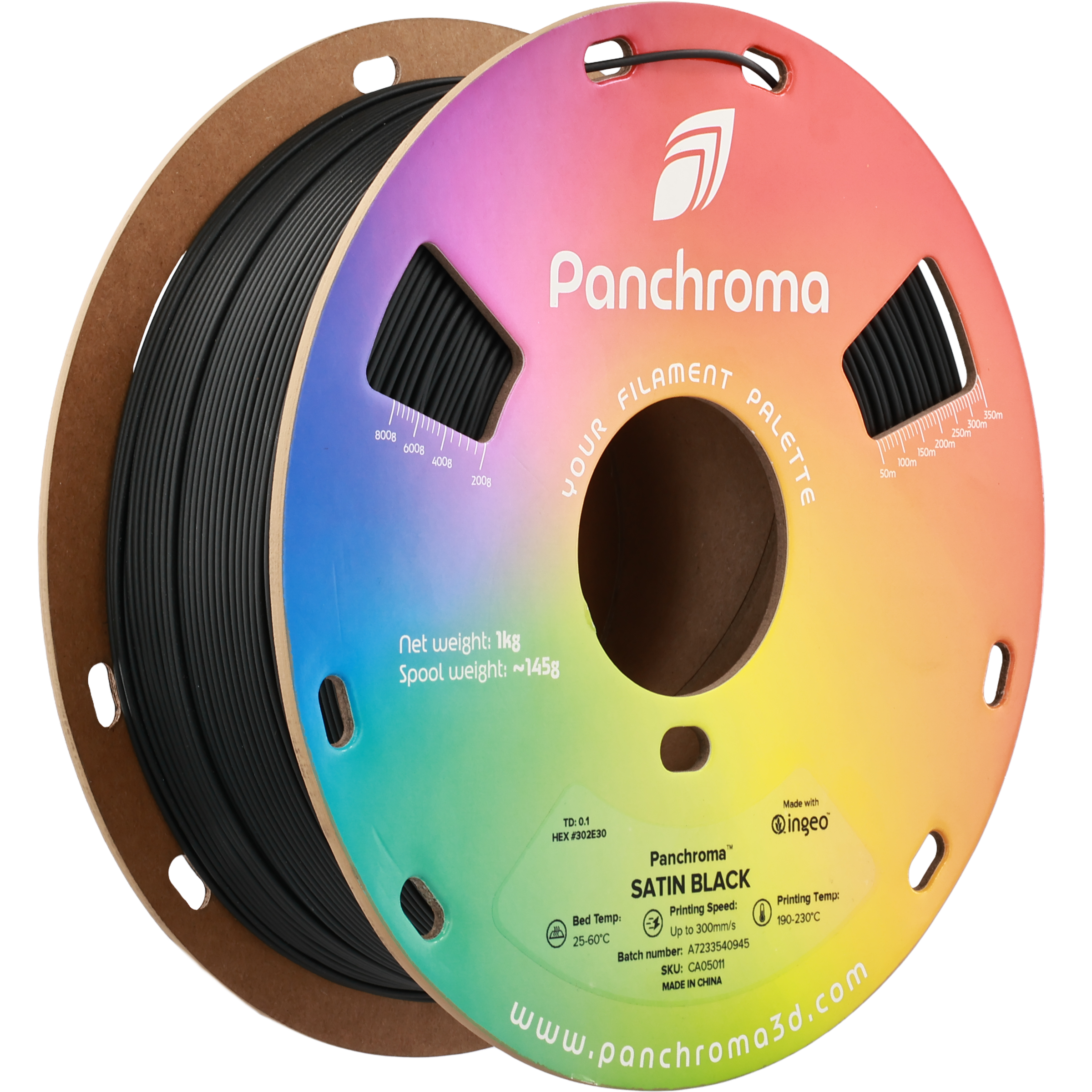 Panchroma™ Satin PLA- Satin Black