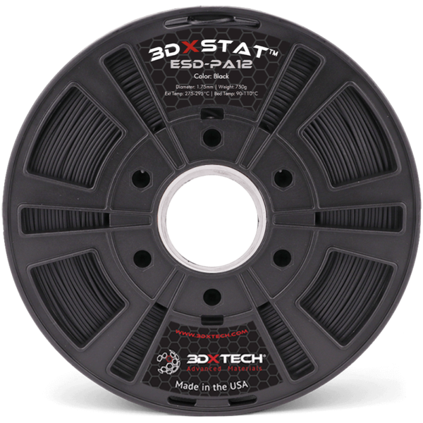 3DXSTAT™ ESD-Safe NYLON PA12 3D Filament ( Non-Conductive)