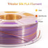 iSANMATE Silk [Gold-Purple-Copper] Pla Tri Colour 1.75mm Filament 1kg roll