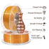 iSANMATE Silk [Gold-Silver-Copper] Pla Tri Colour 1.75mm Filament 1kg roll