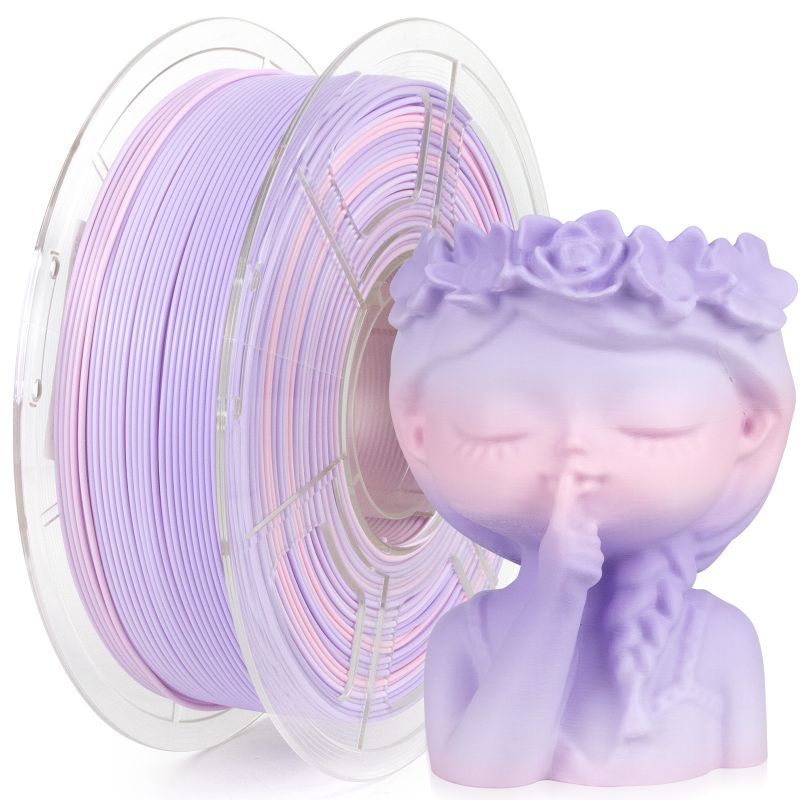 iSANMATE PLA+ [Ice Cream] Matte GRADIENT 1.75mm Filament 1kg roll