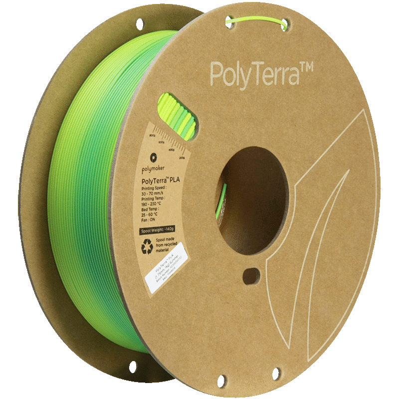 PolyTerra PLA Gradient 1kg- Summer Filament - view 7