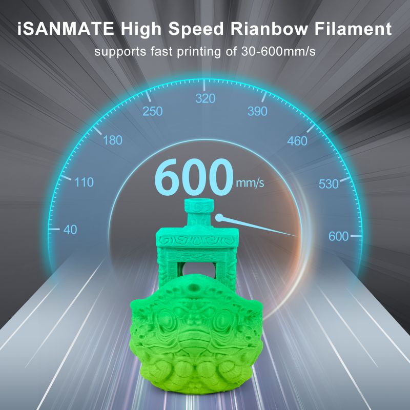iSANMATE High-Speed PLA [Summer Breeze] 1.75mm 1kg roll