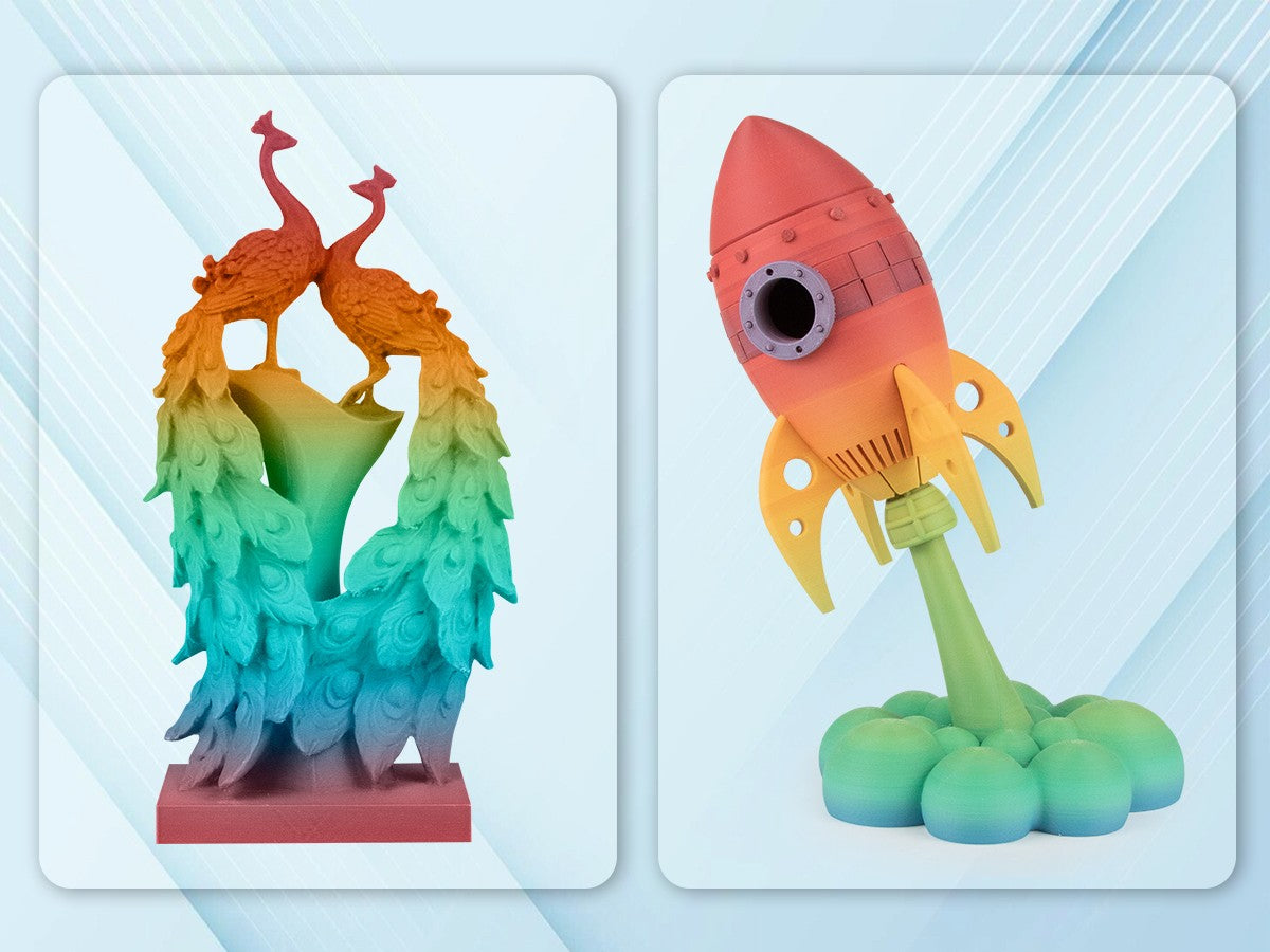 iSANMATE PLA+ HIGH SPEED MATTE RAINBOW 04 [Dreamy Delight] 1.75mm Filament 1kg roll